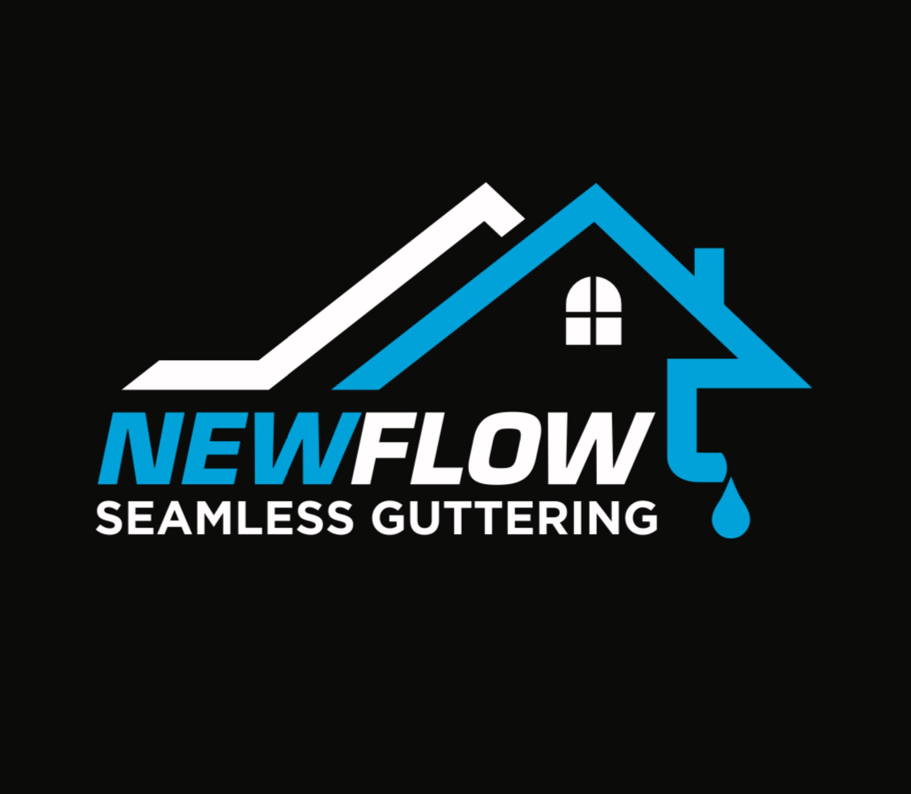 New-Flow Seamless Guttering, LLC Logo