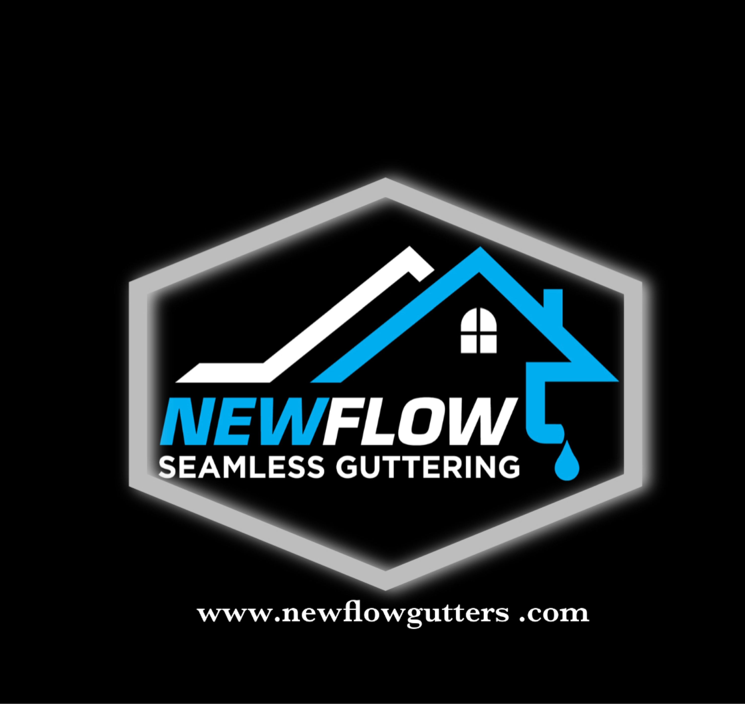 New-Flow Seamless Guttering, LLC Logo