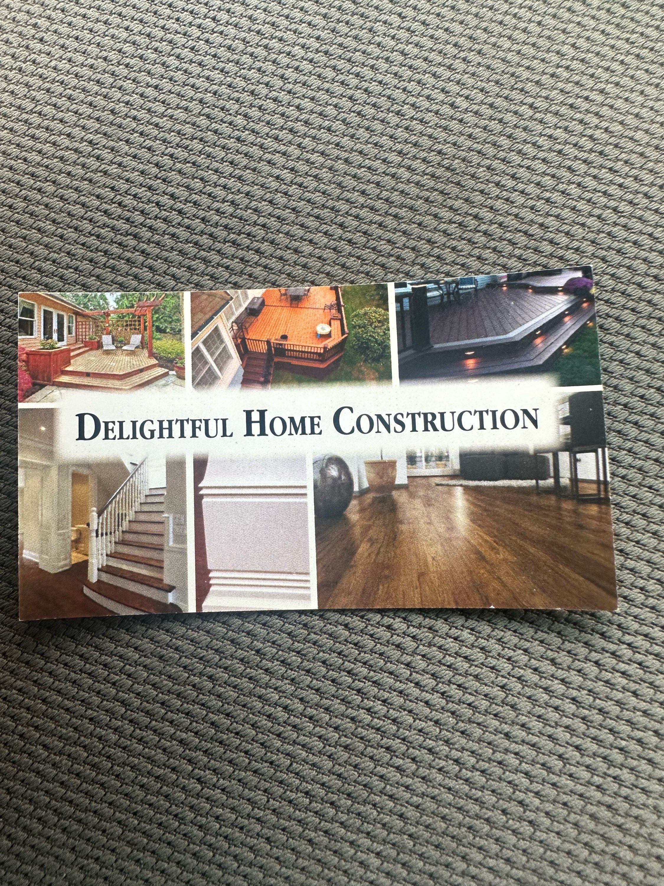 Delightful Home Construction Logo