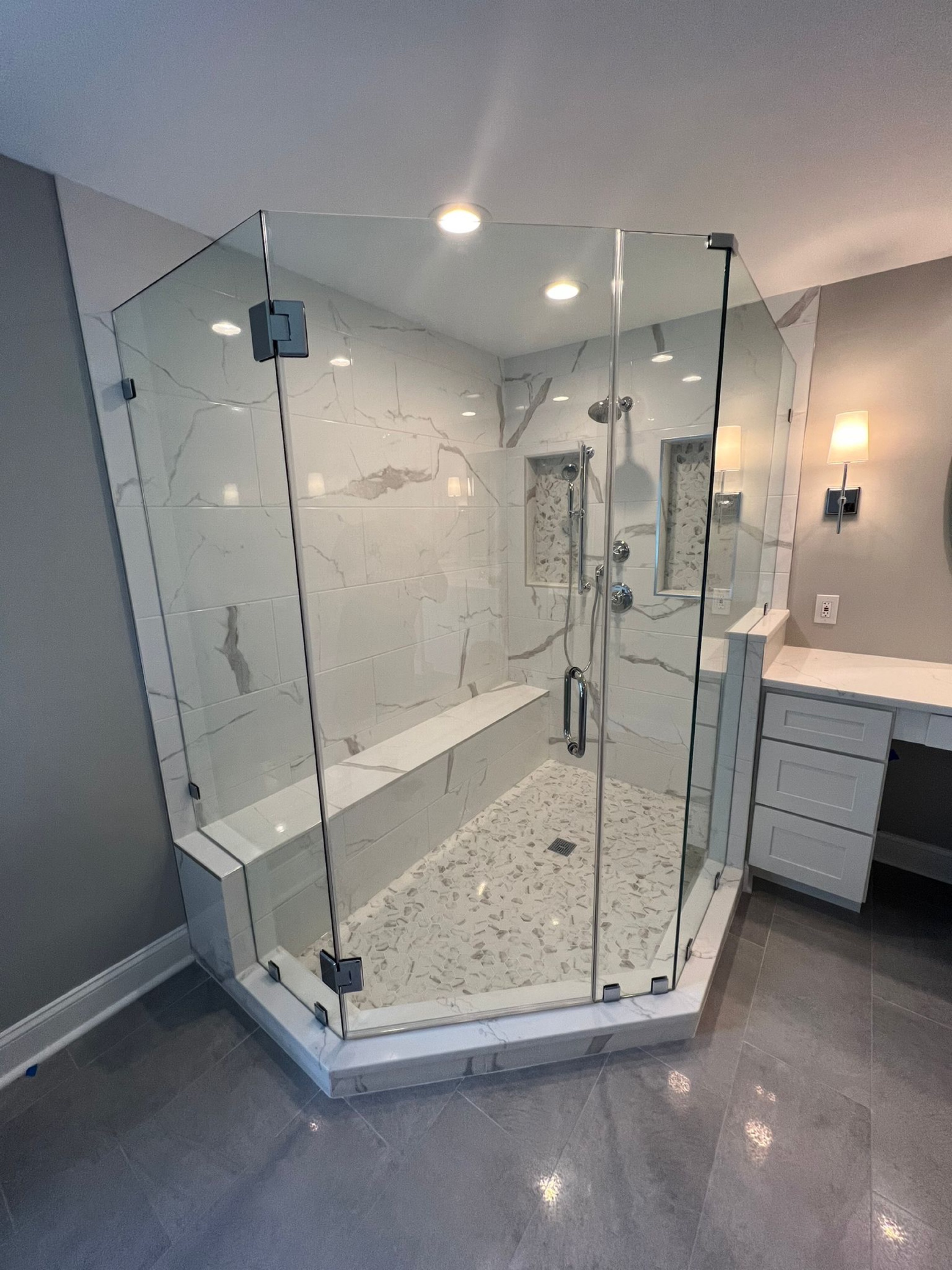 CED Glass Shower Doors Logo