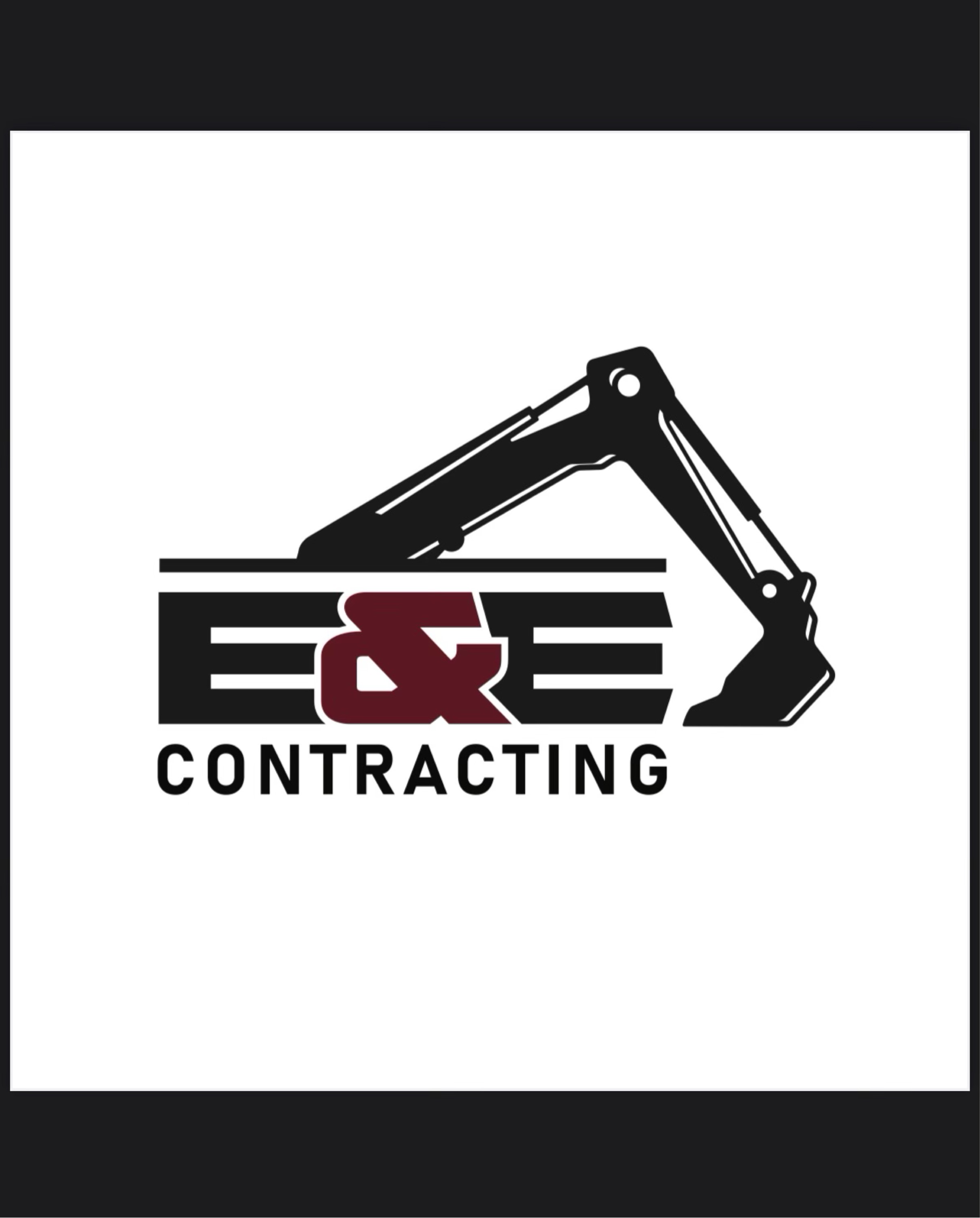 E & E Contracting Logo