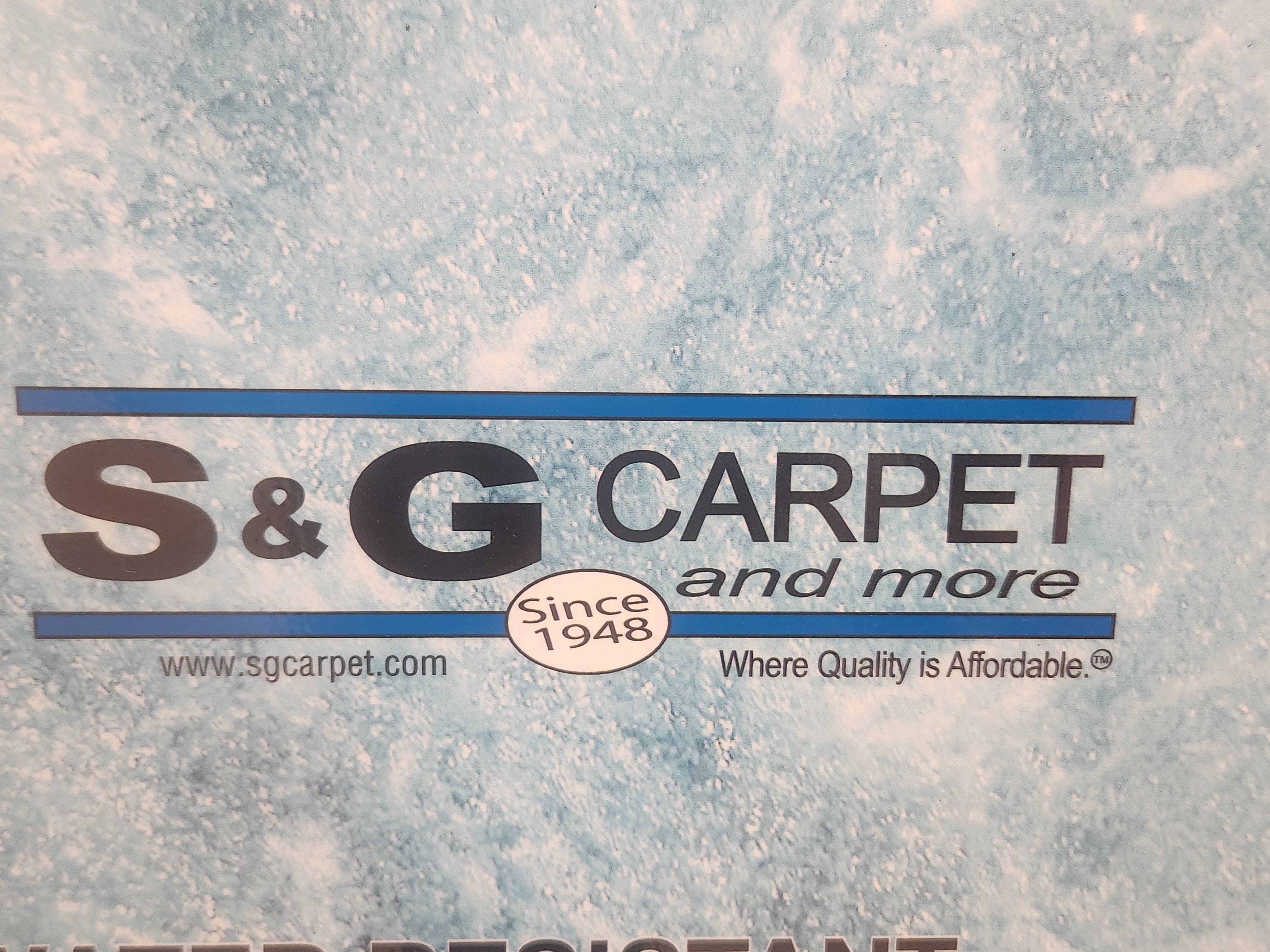 S&G Carpet and More Logo