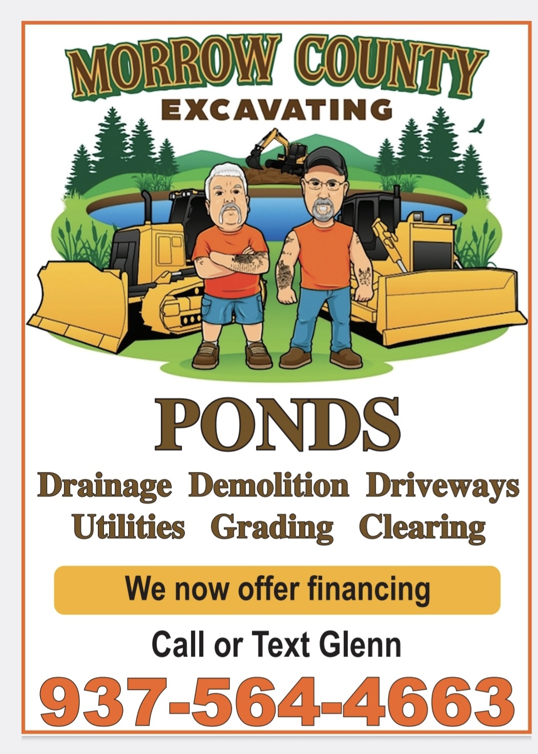 Morrow County Excavating Logo