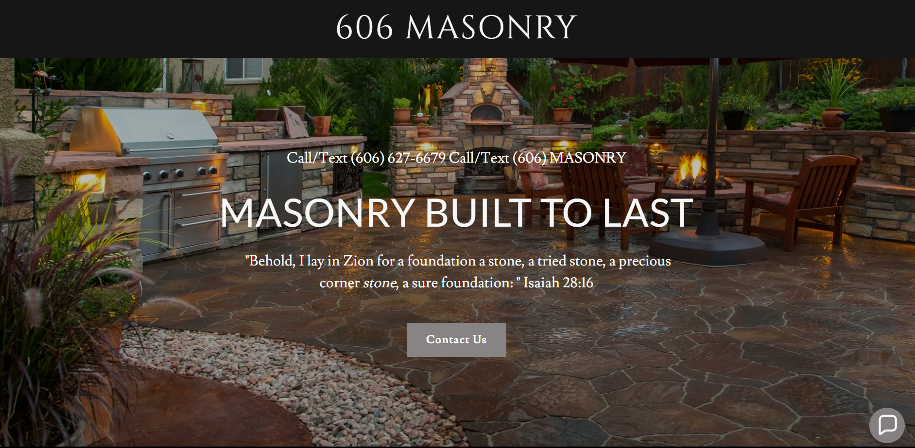 606 MASONRY LLC Logo