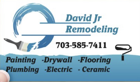 David Jr. Remodeling Logo