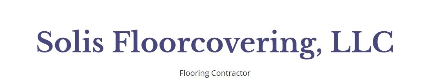 Solis Floor Covering LLC Logo