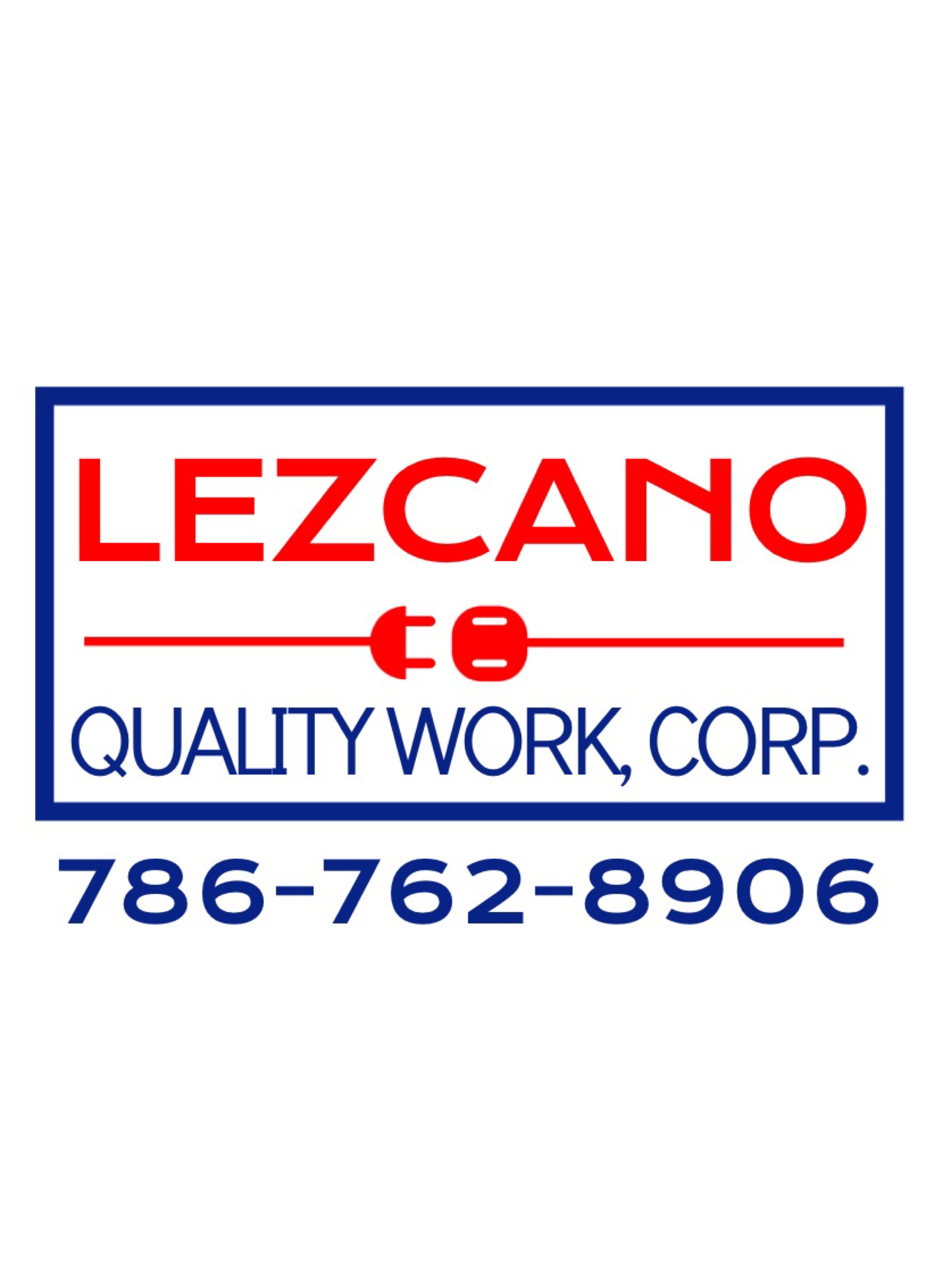 Lezcano Quality Work Logo