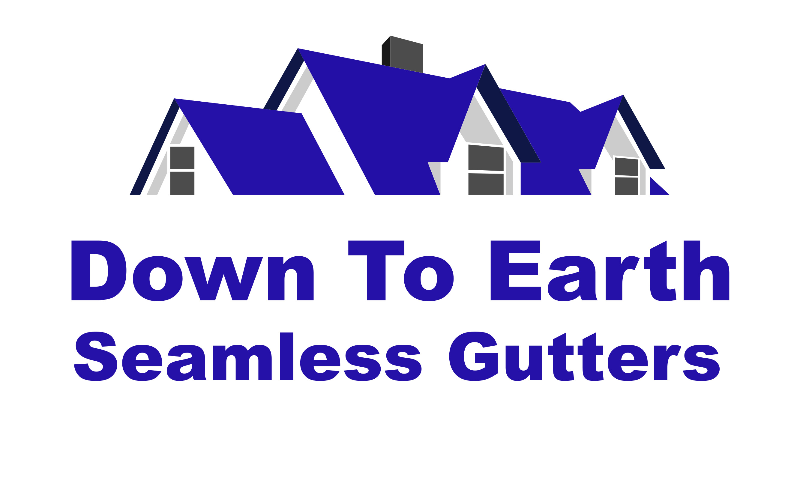 Down To Earth Seamless Gutters Logo