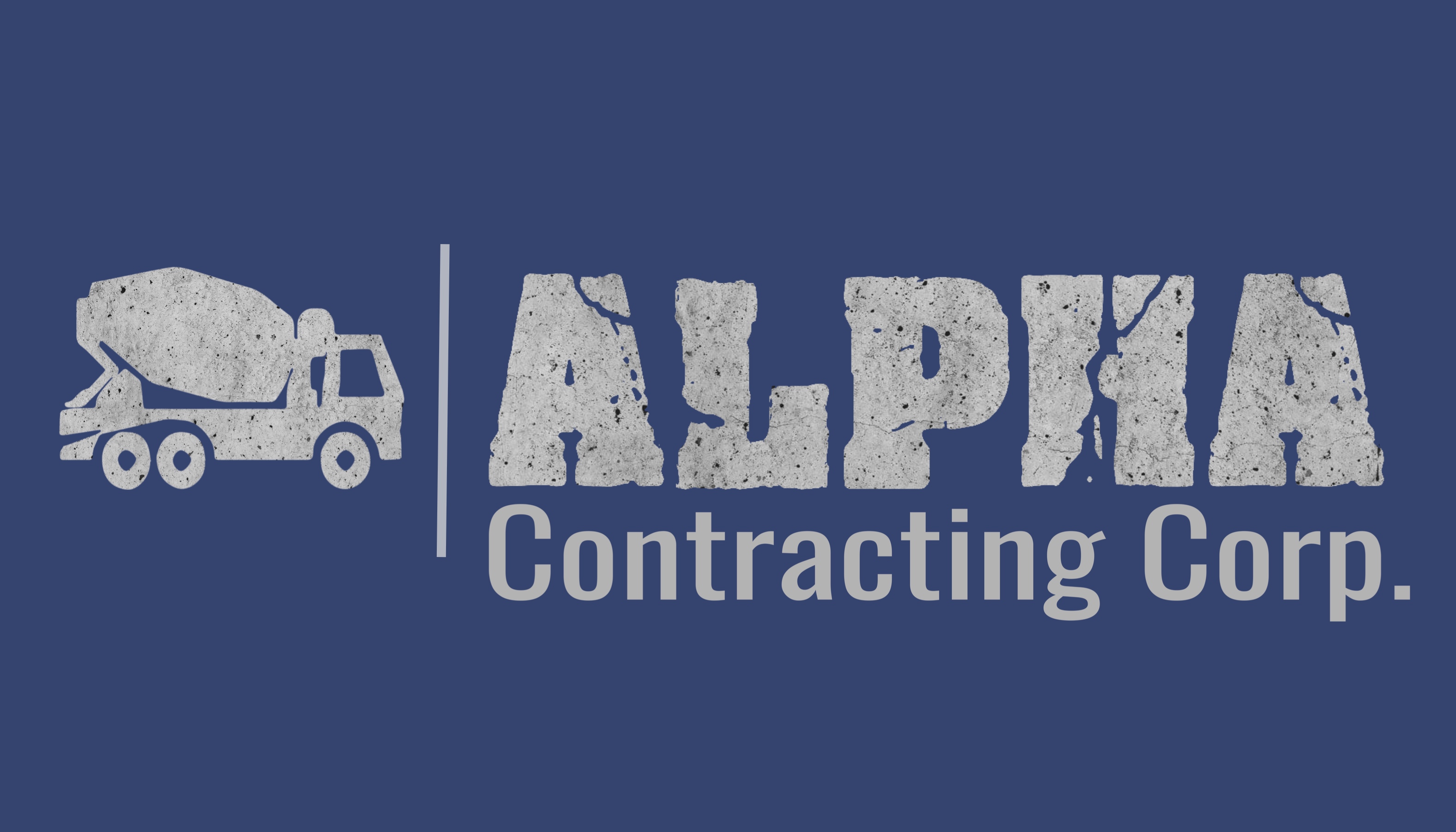 Alpha Contracting Logo