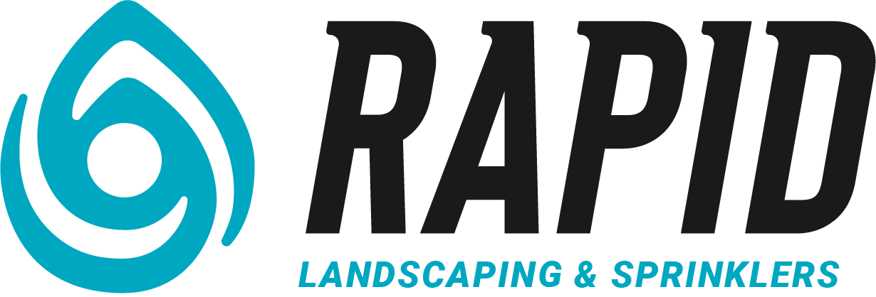Rapid Landscaping Sprinklers Logo