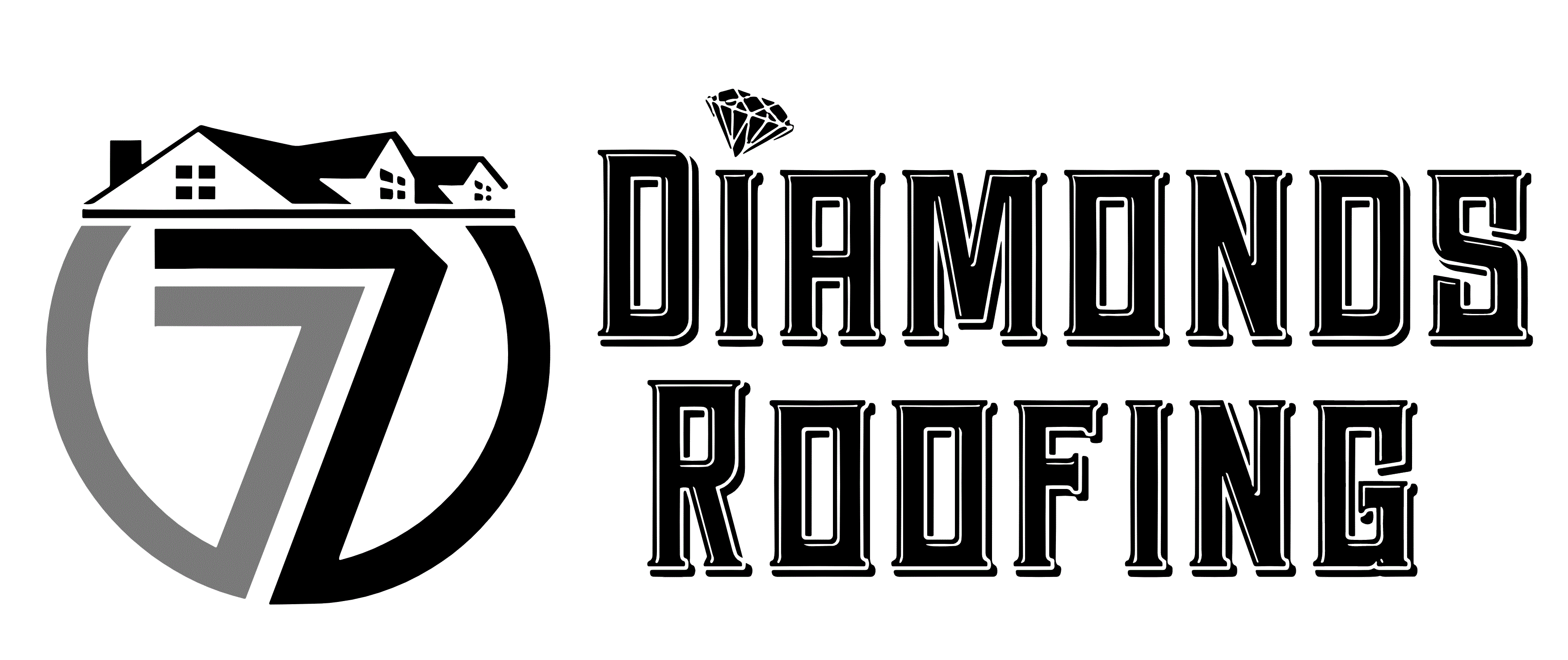 7 Diamonds Roofing Logo
