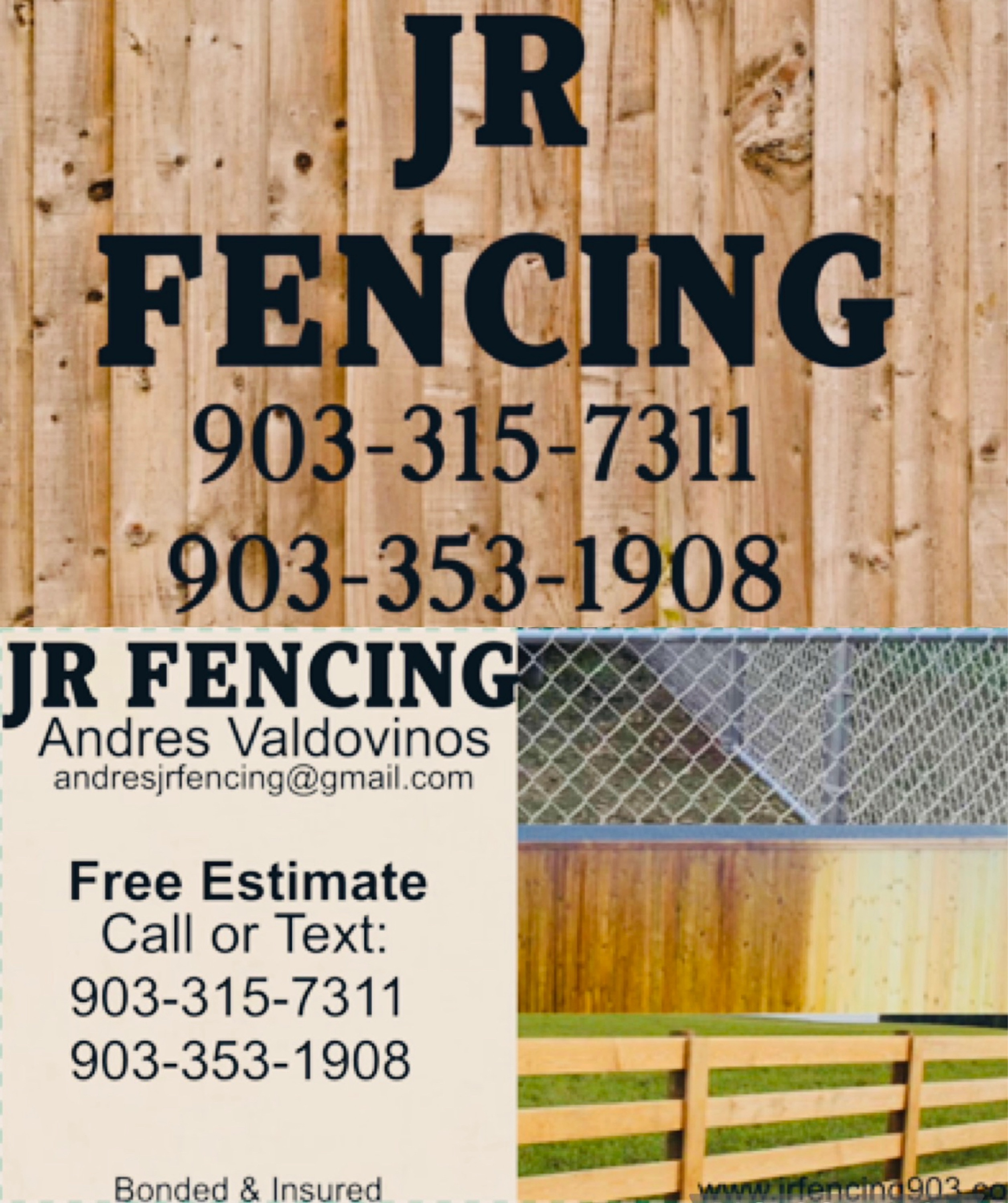 JR Fencing Logo