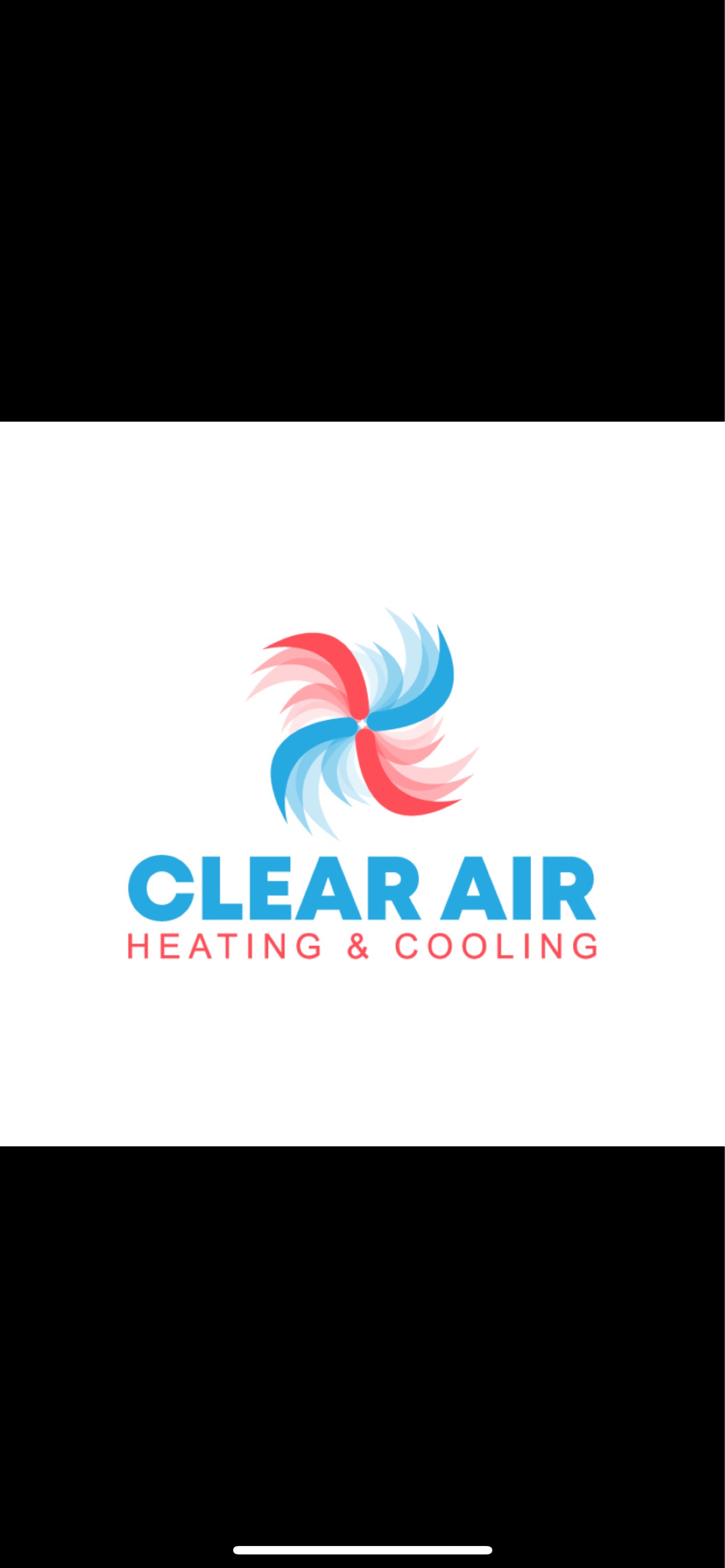 Clear Air Heating & Cooling Logo