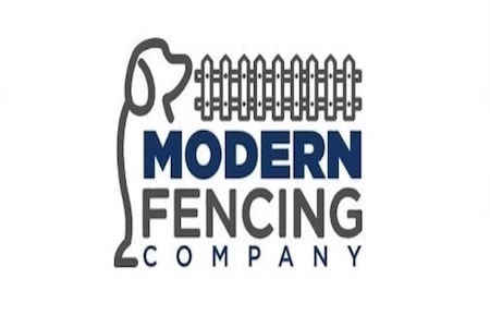 Modern Fencing Company Logo