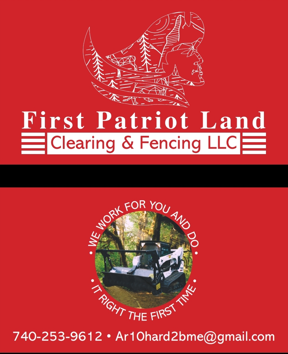 First Patriot Land Clearing & Fence Building, LLC Logo