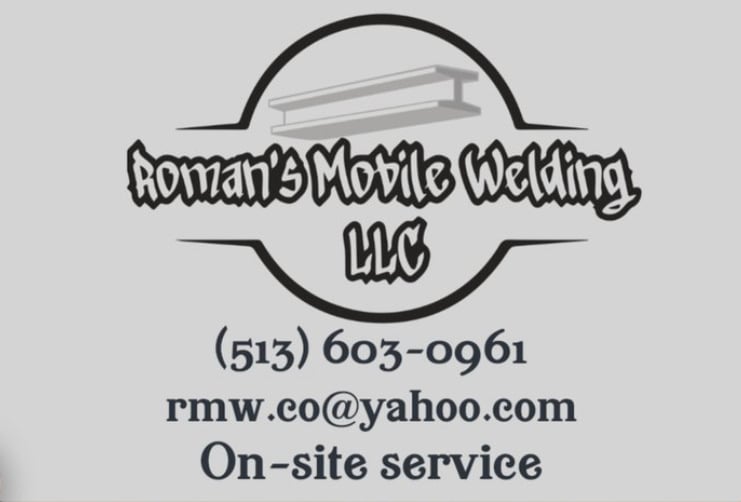 Roman’s Mobile Welding Logo