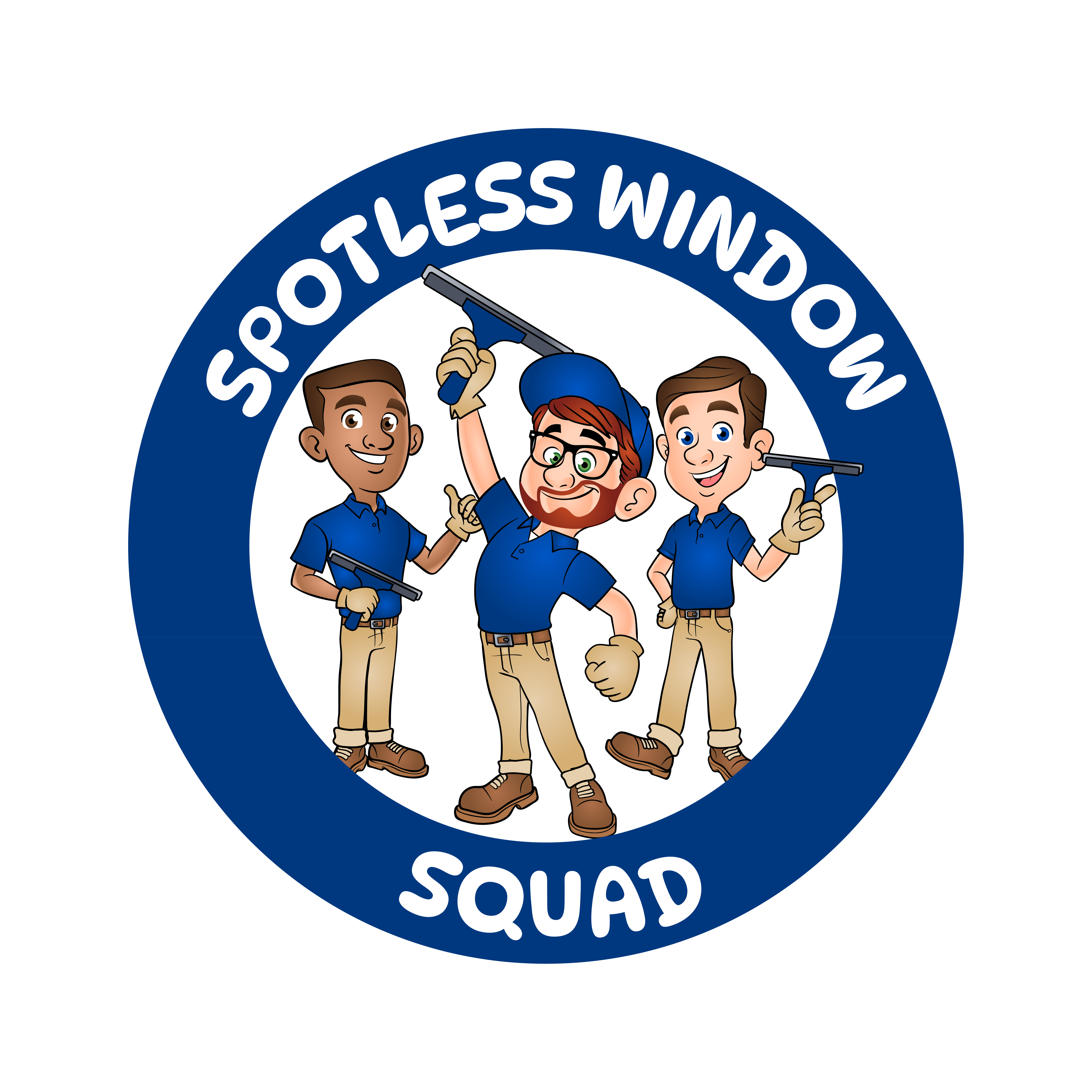 Spotless Window Squad Logo