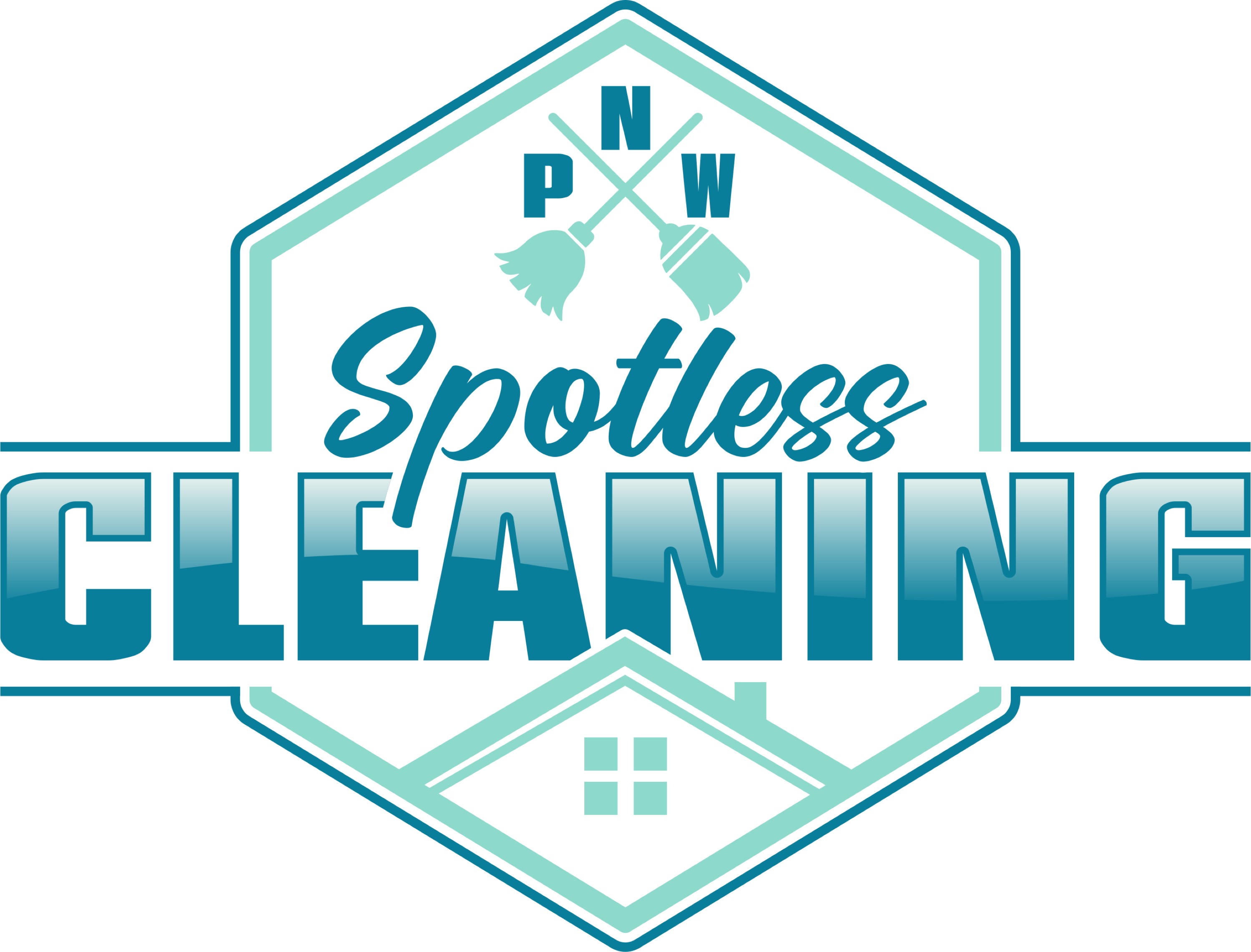 PNW Spotless Cleaning Logo