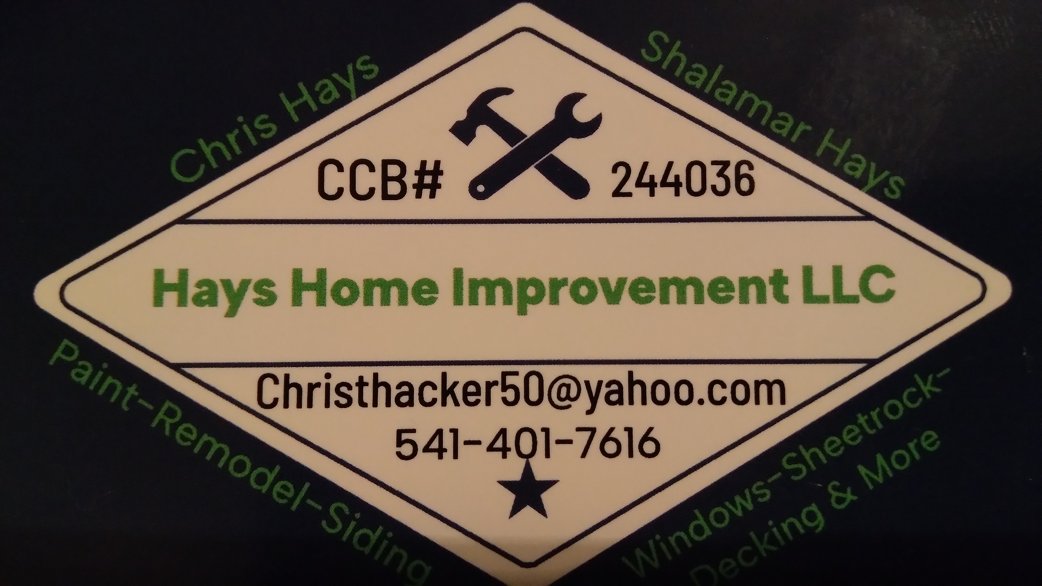 HAYS HOME IMPROVEMENT LLC Logo