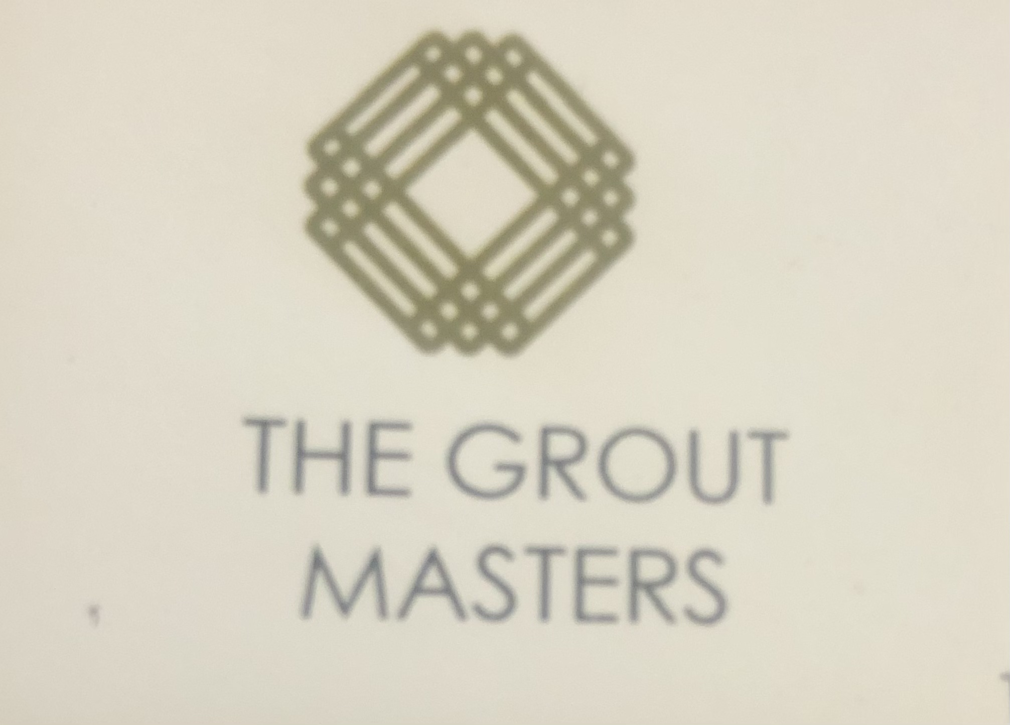 The Grout Masters Logo