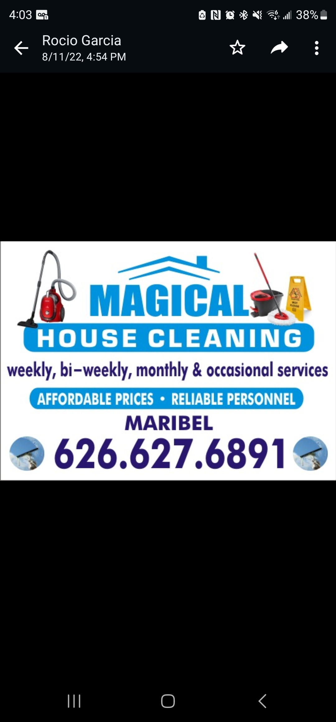 Magical Cleaning Logo