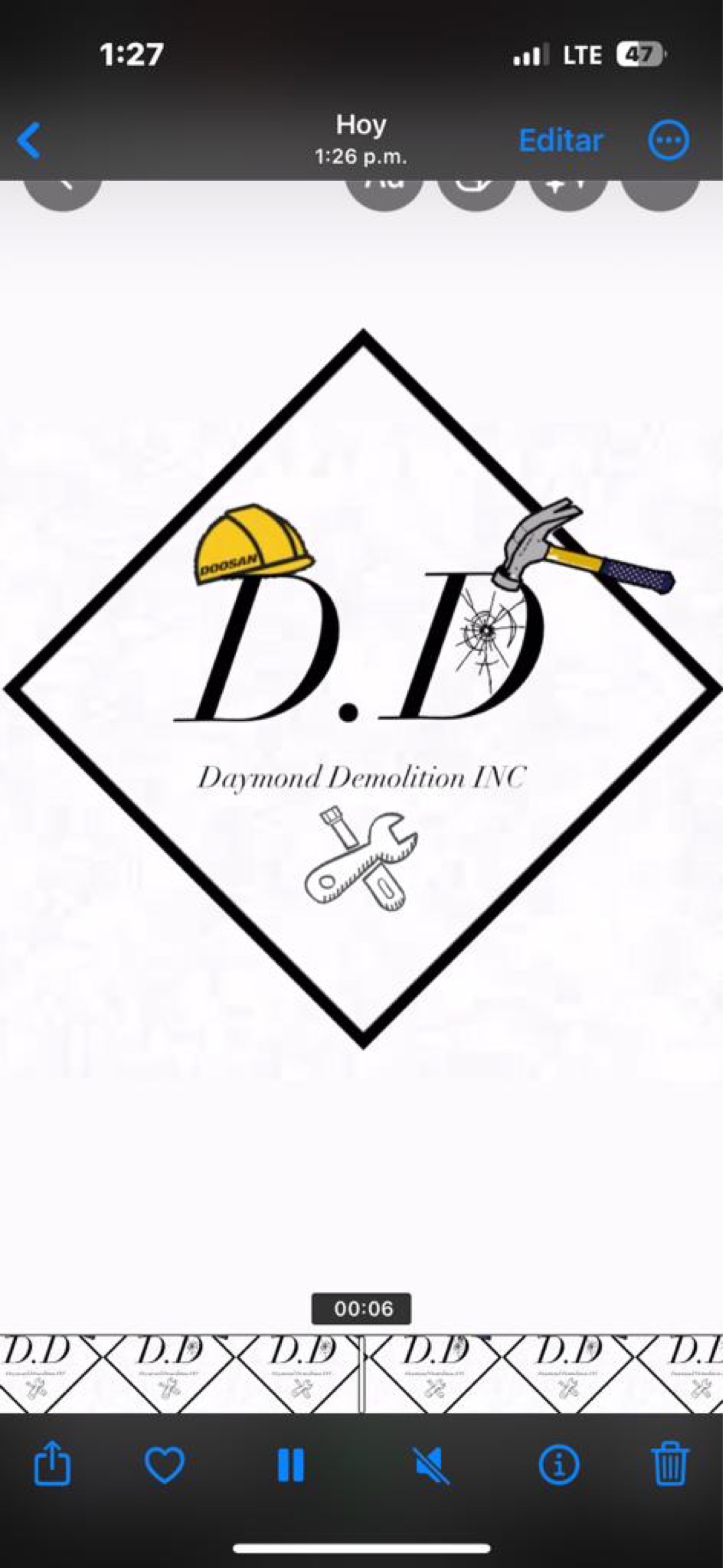 D.D. Logo