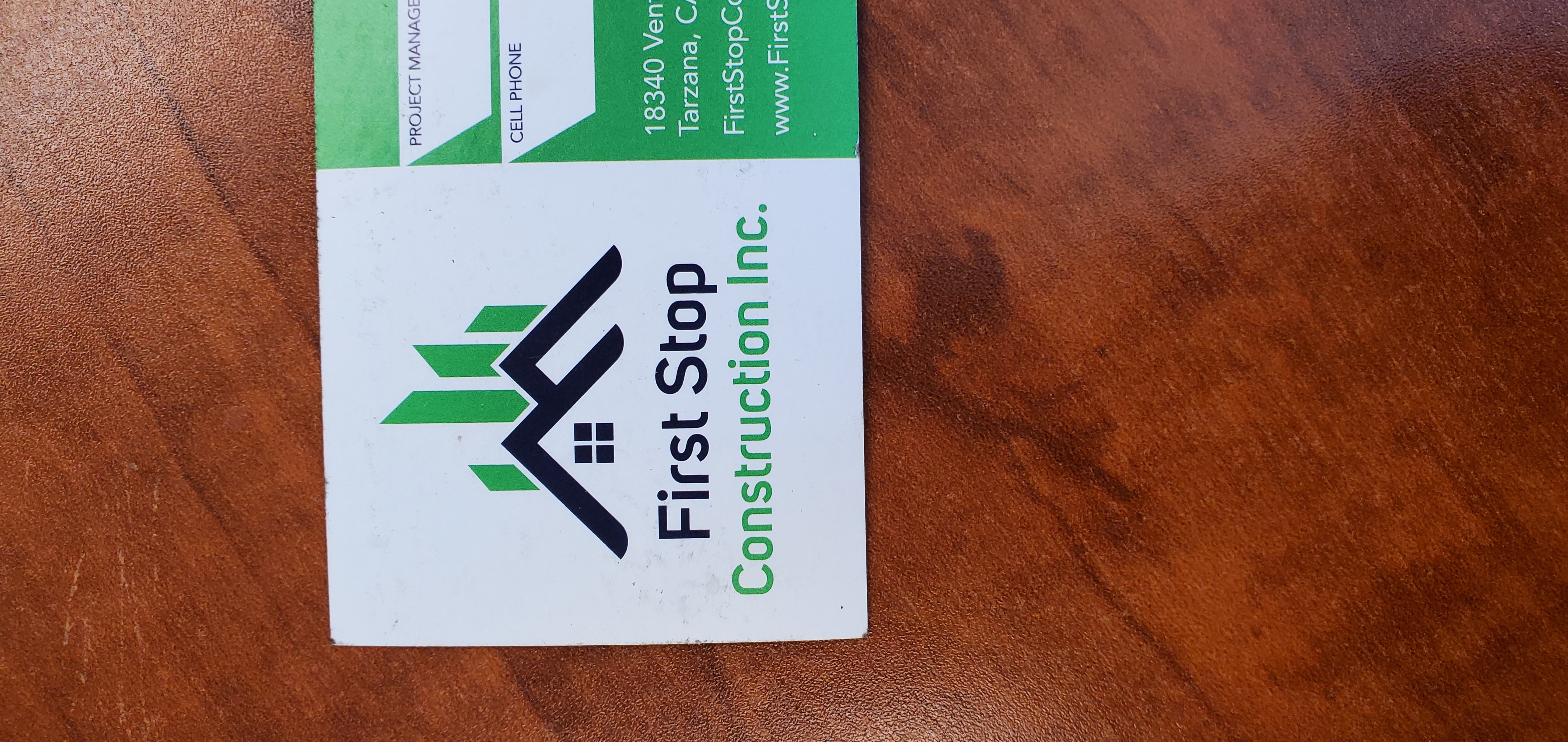 First Stop Construction, Inc. Logo
