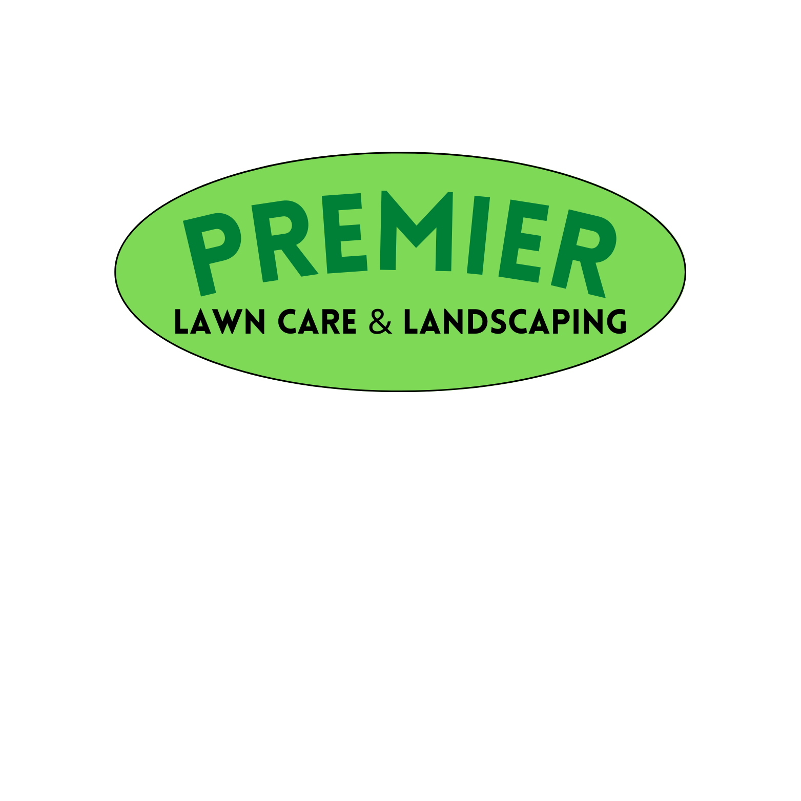 Premier Lawn Care & Landscaping Logo