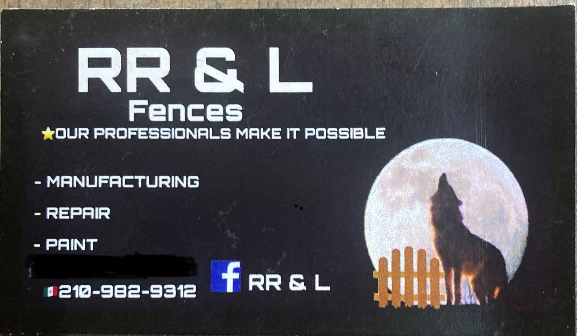 RR&L Fencing Logo