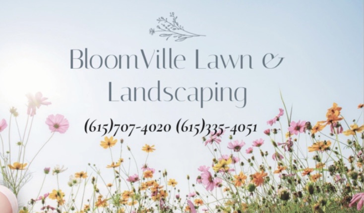 Bloomville Lawn & Landscaping Logo