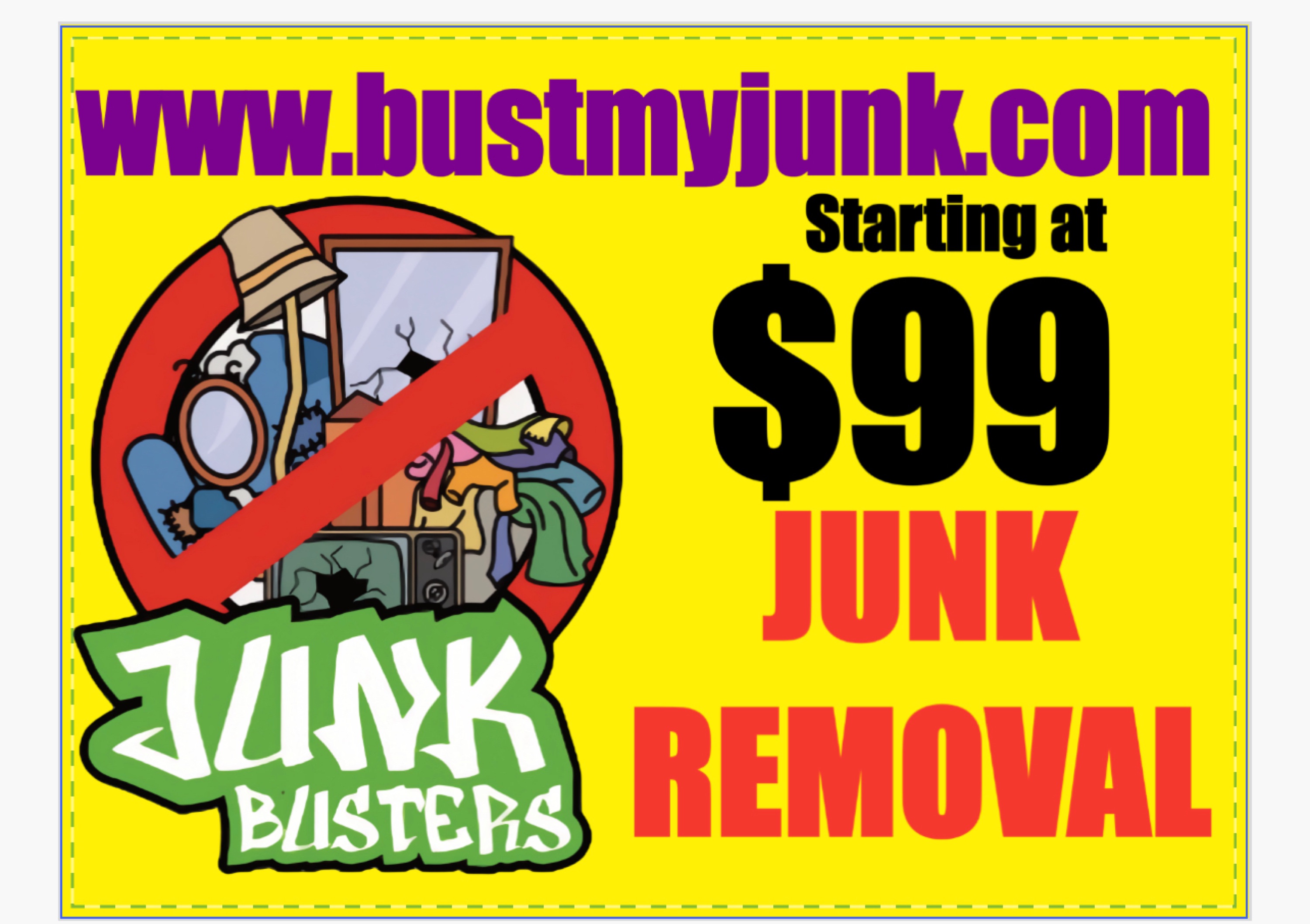 Junk Busters, LLC Logo