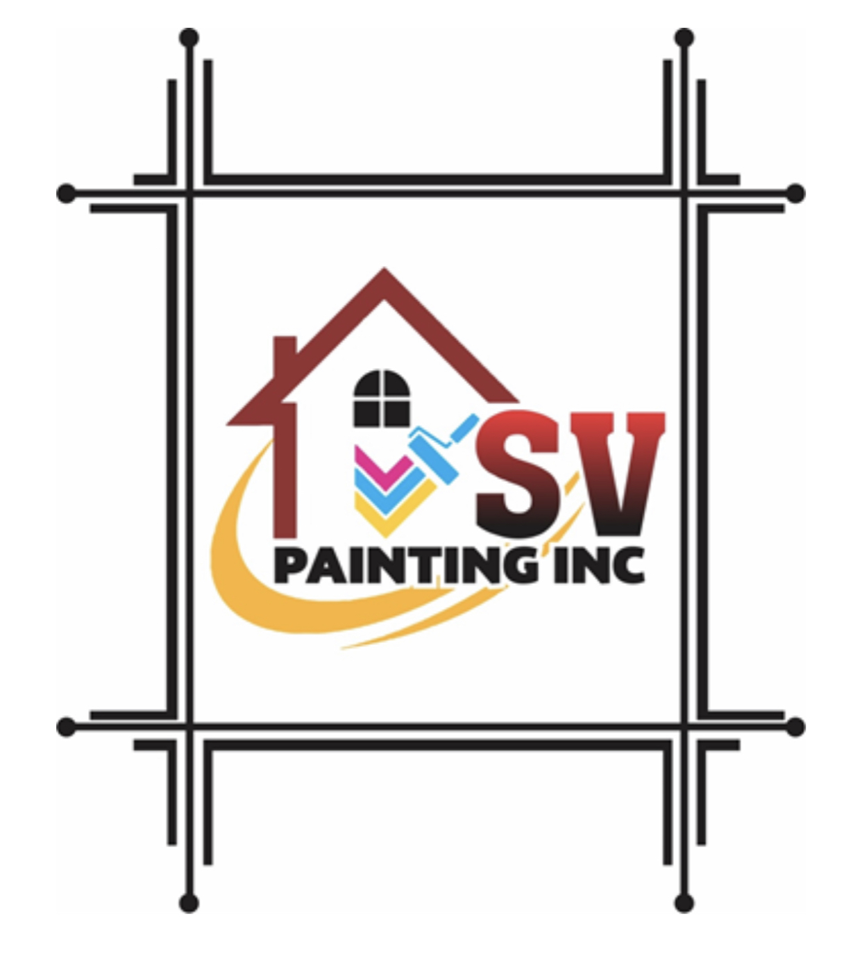 SV Painting, Inc. Logo