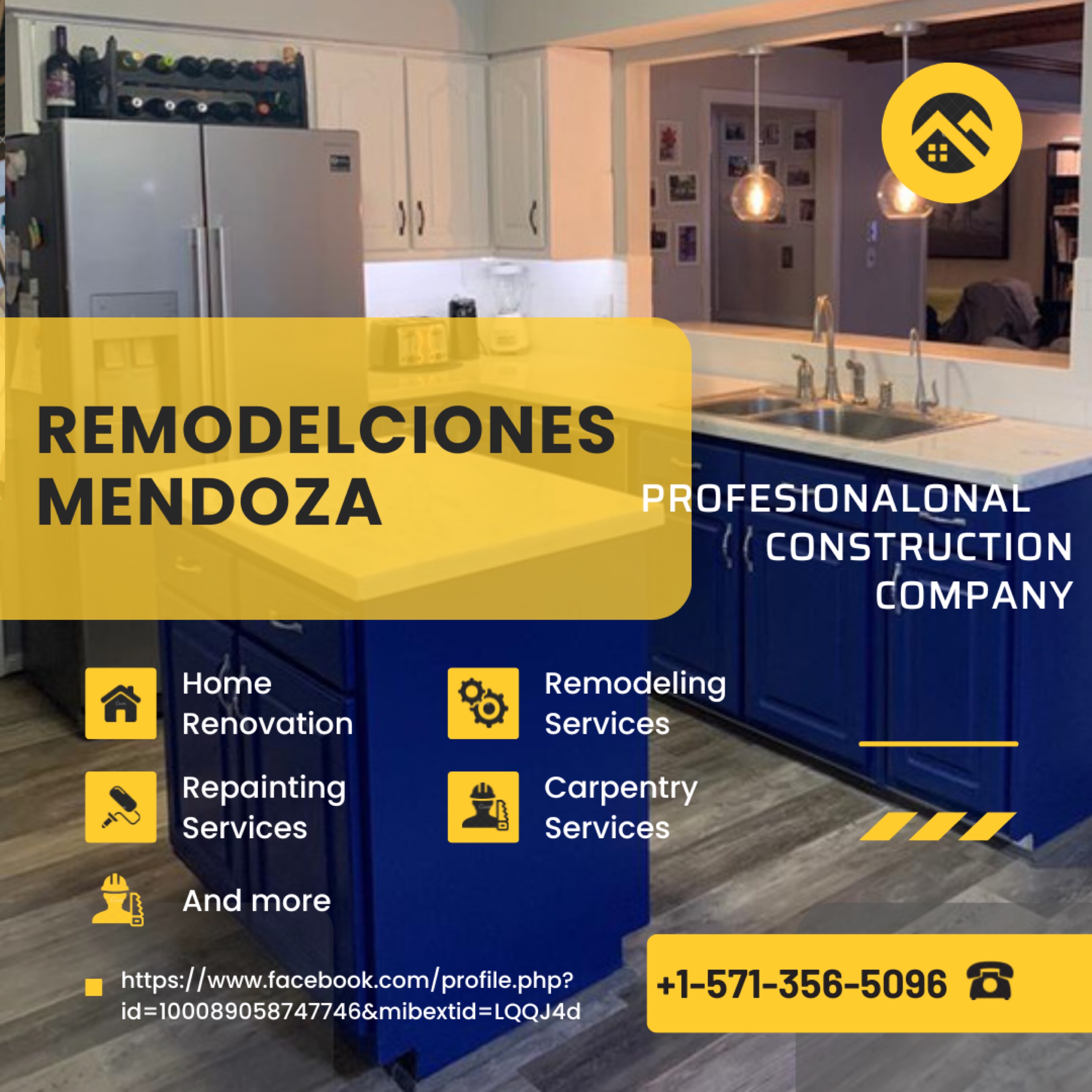 Mendoza Remodeling Logo