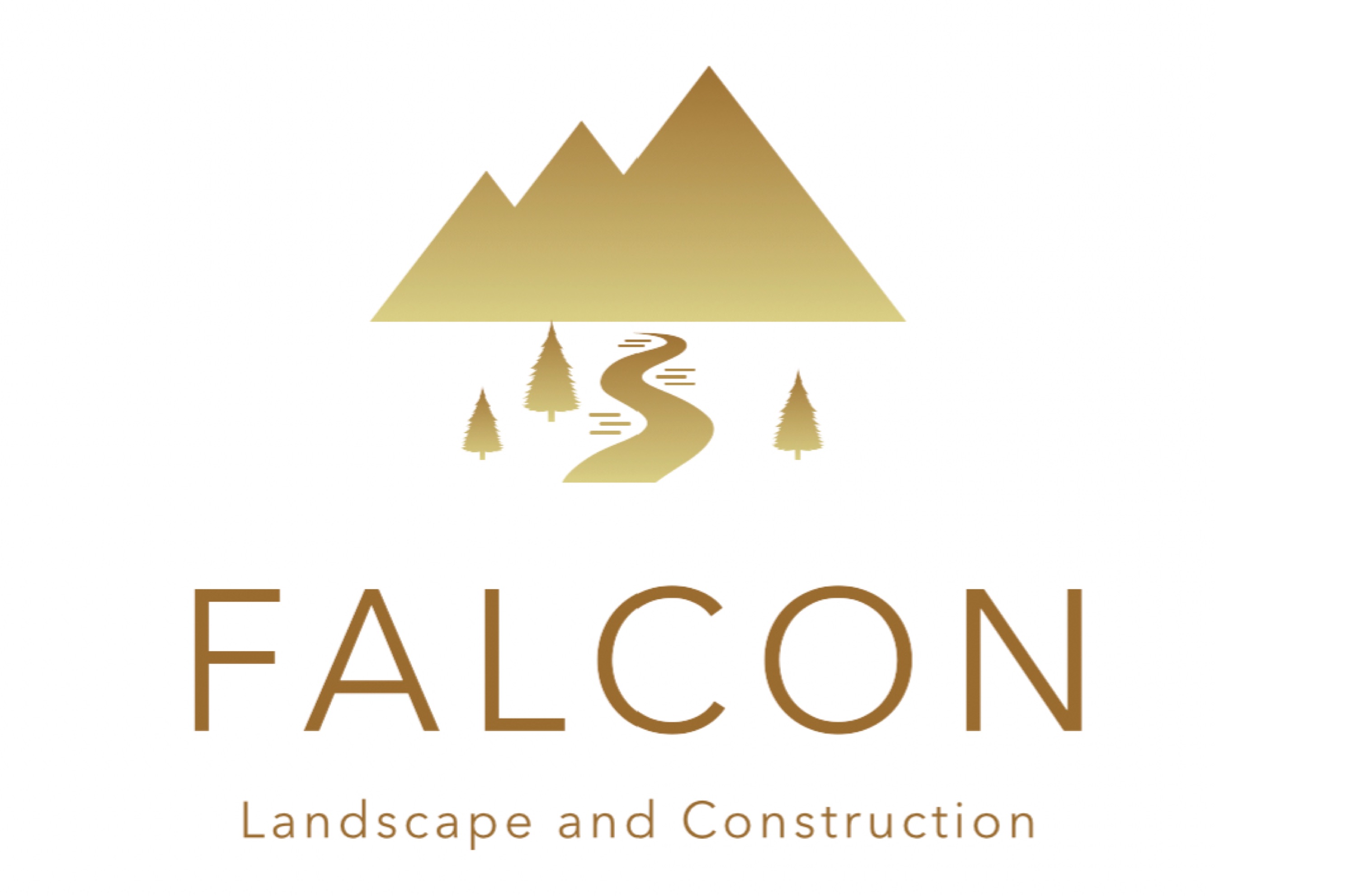 Falcon Landscape and Construction Logo