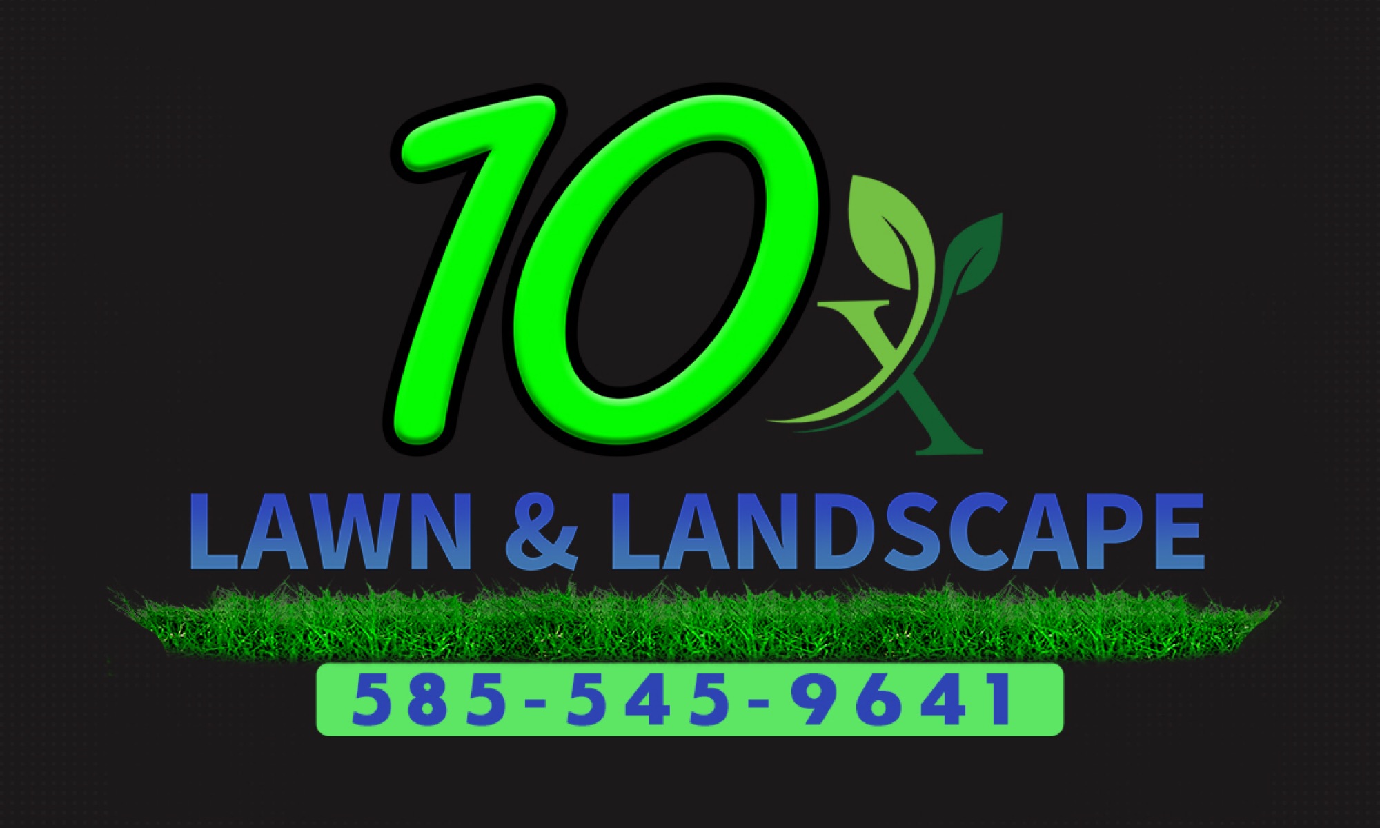 10X Lawn and Landscape Logo