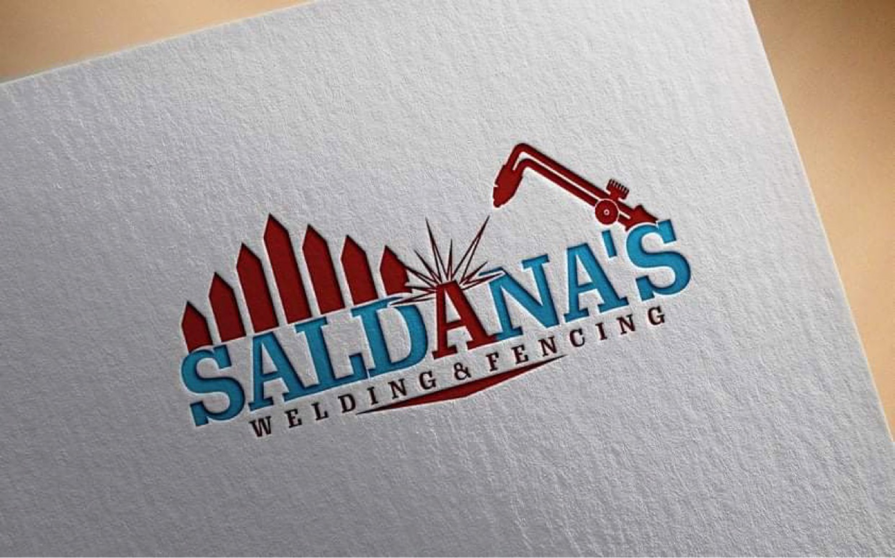 Saldana's Concrete & Fence Logo