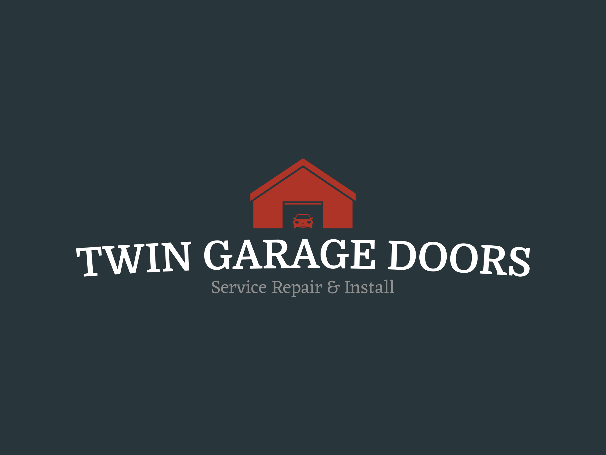 Twin Garage Doors - Unlicensed Contractor Logo