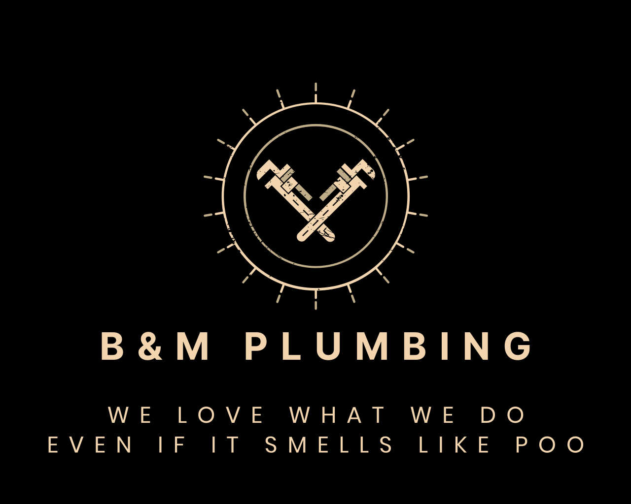 B & M Plumbing, LC. Logo