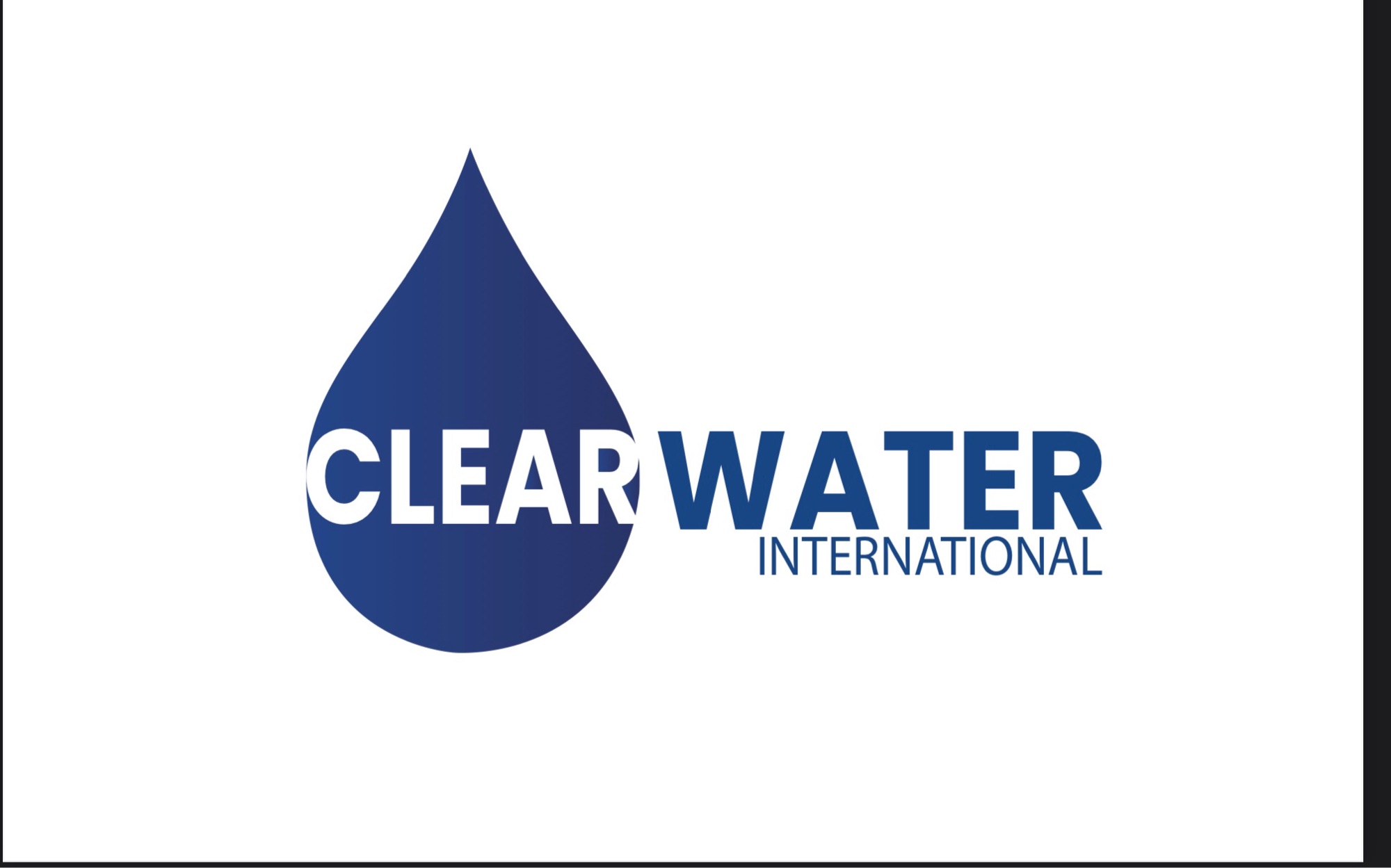 Clear Water International and Services LLC Logo
