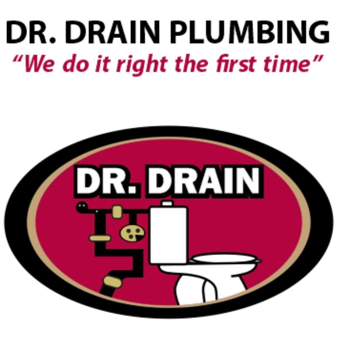 Dr. Drain Plumbing and Rooter Logo