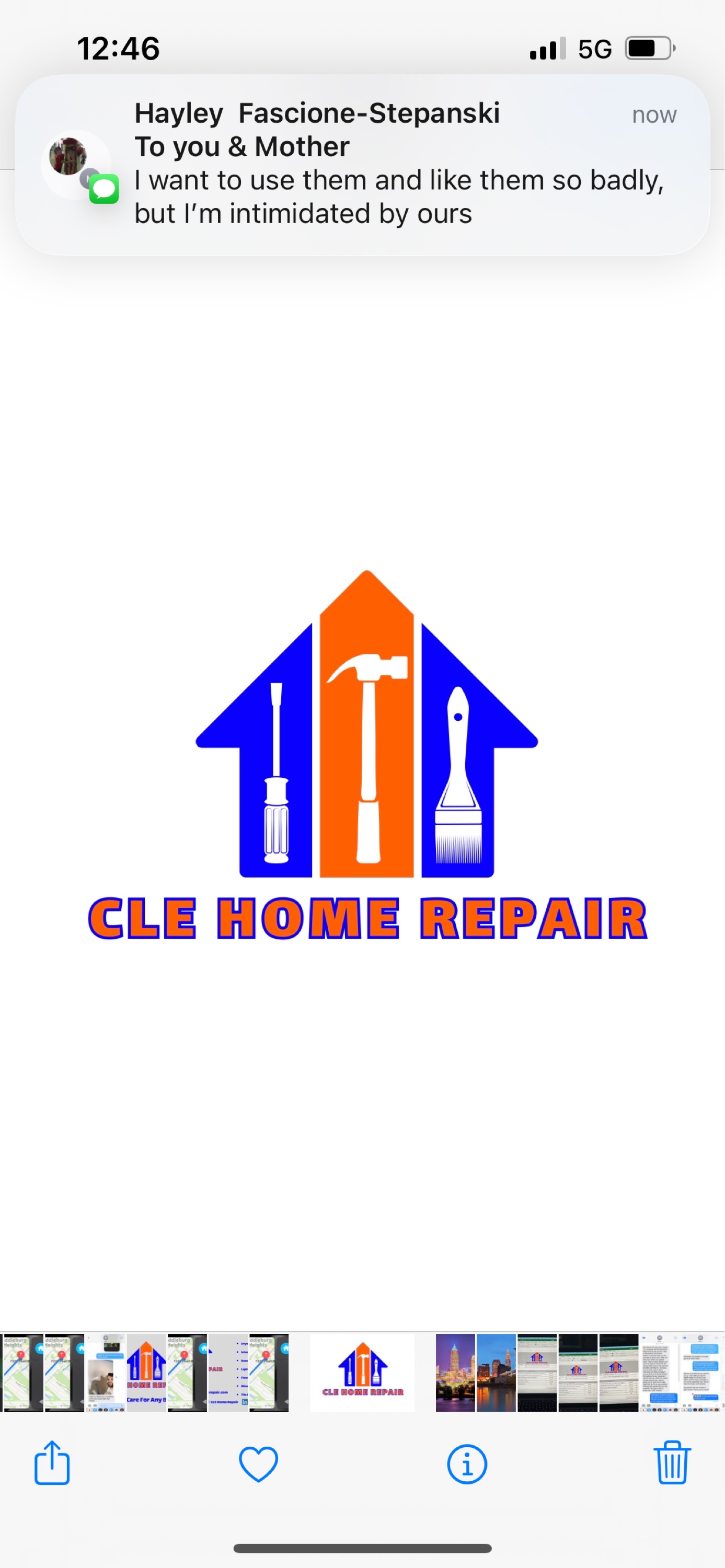 CLE Home Repair Logo