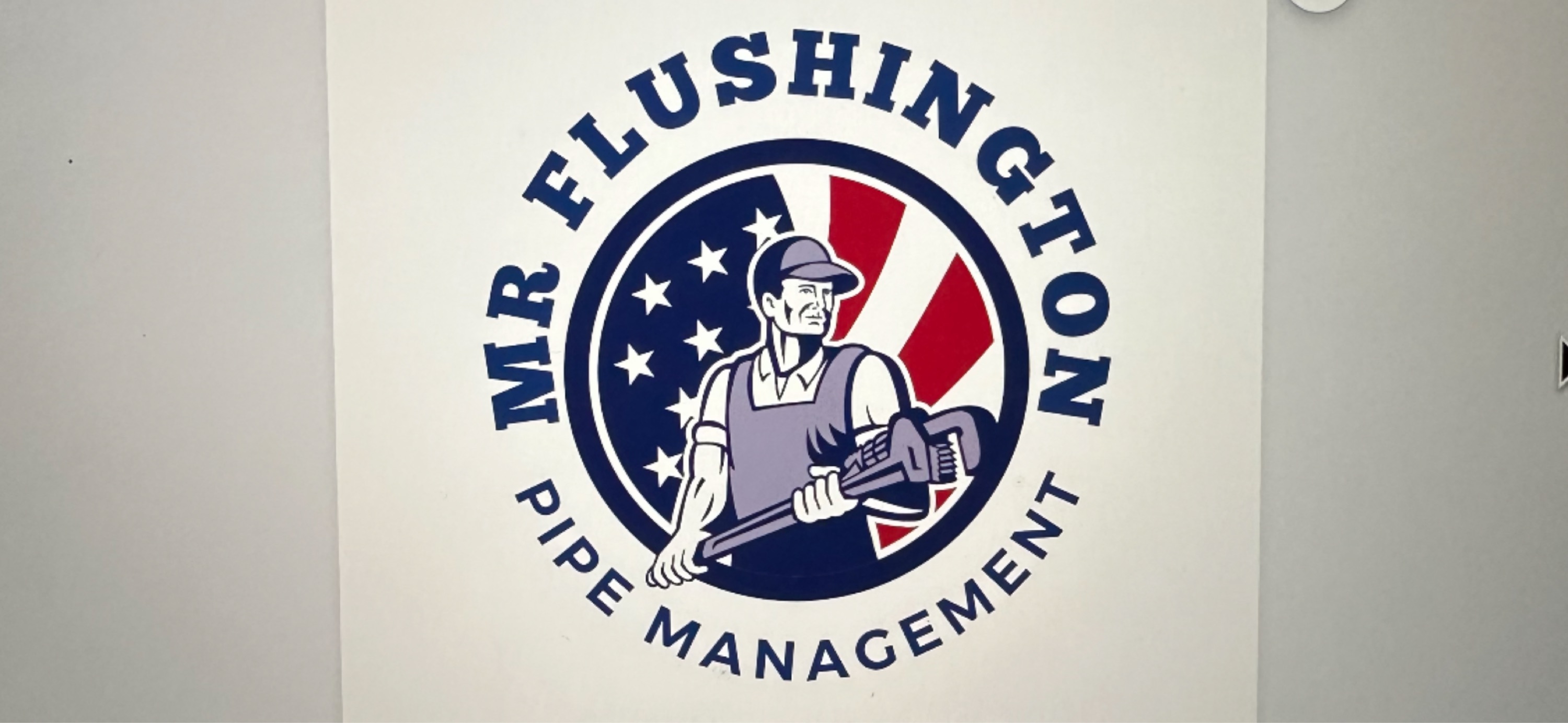 Mr. Flushington Logo