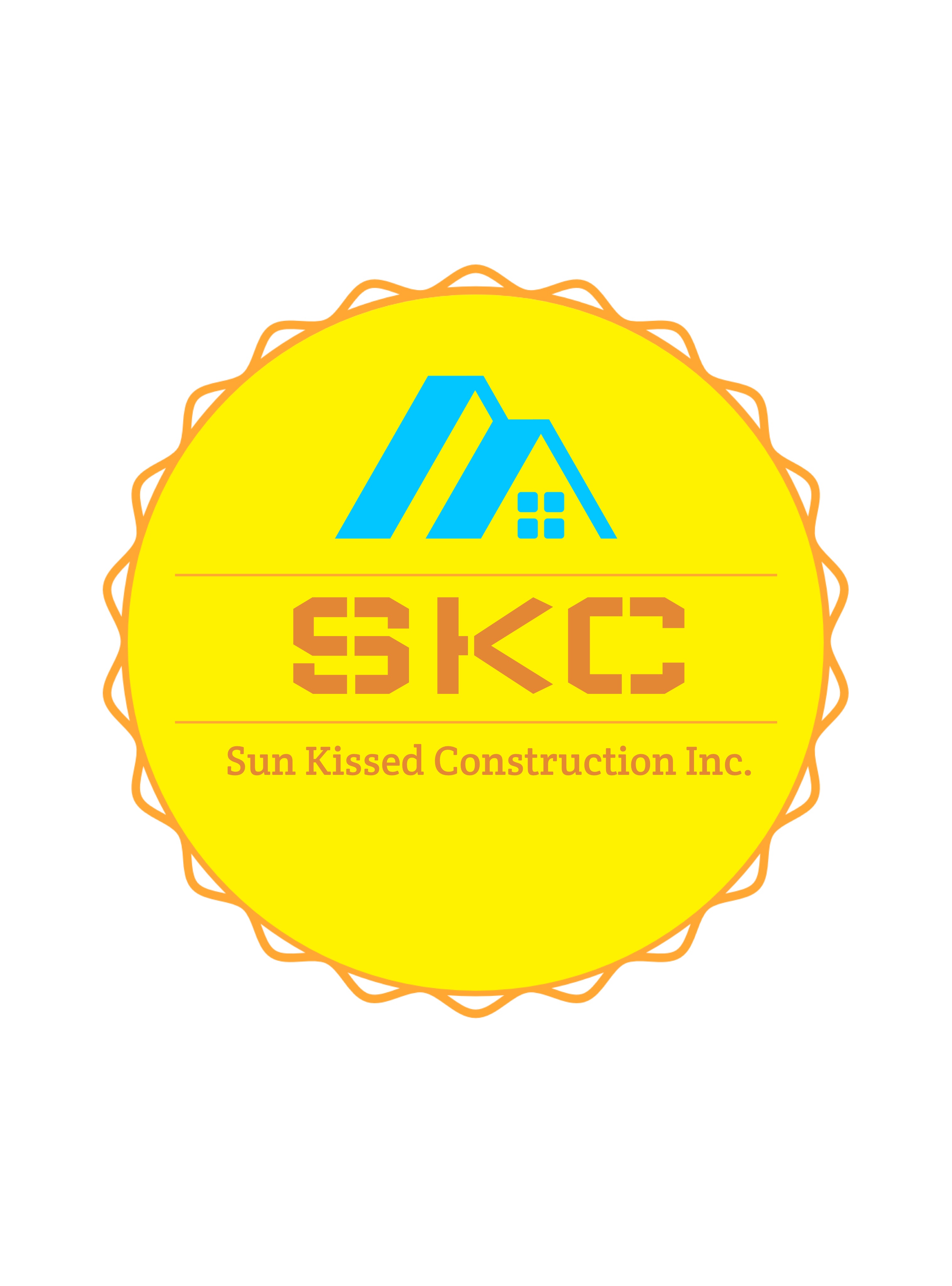 Sun Kissed Construction, Inc. Logo