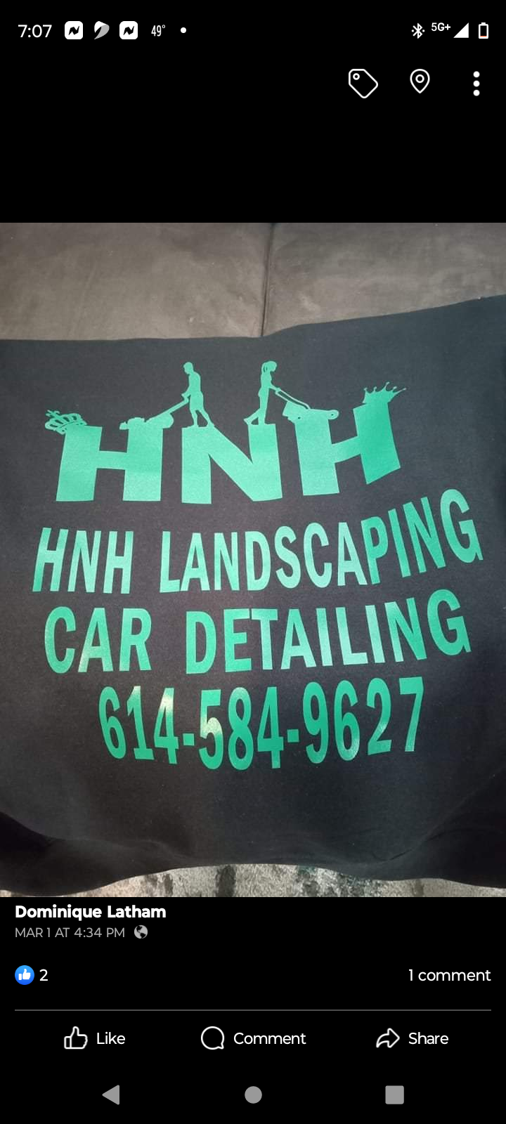 HNH Landscaping Logo
