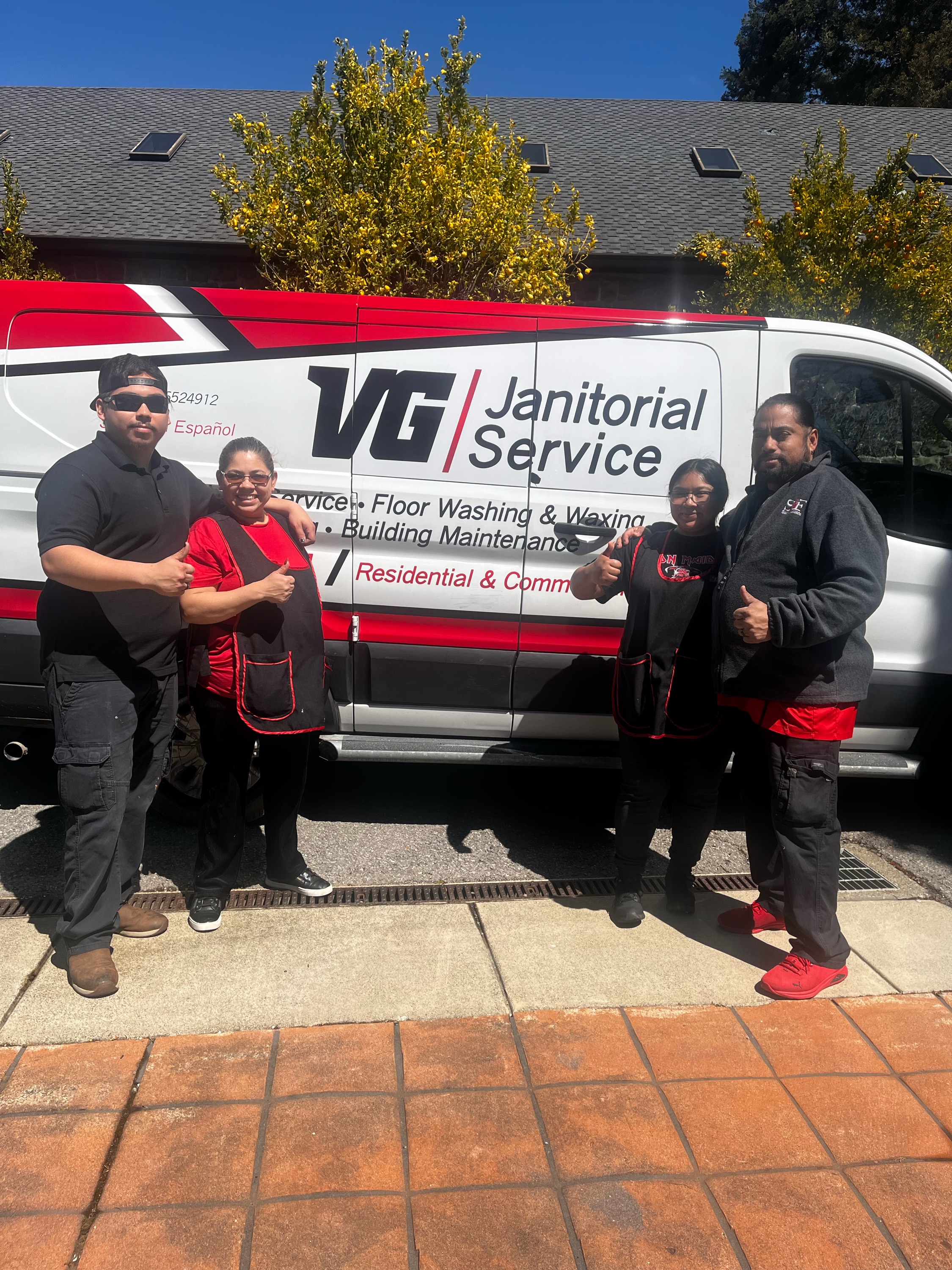 VG Janitorial Service Logo