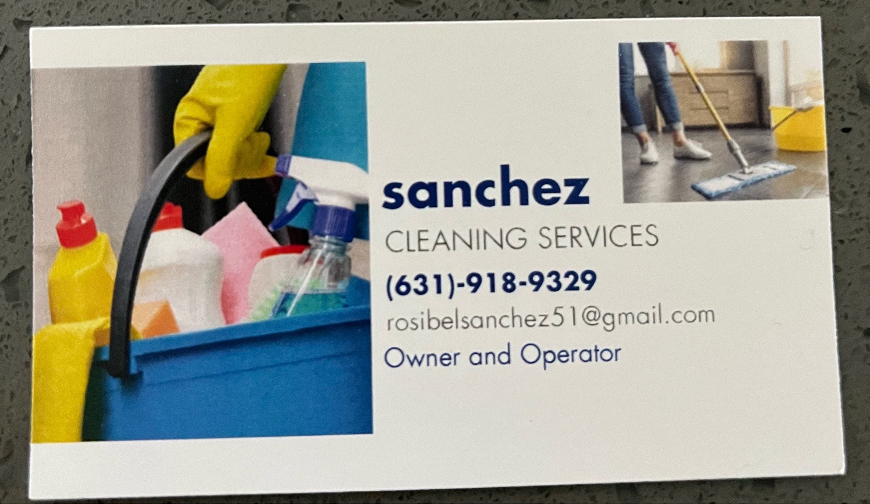 Sanchez Cleaning Service Logo