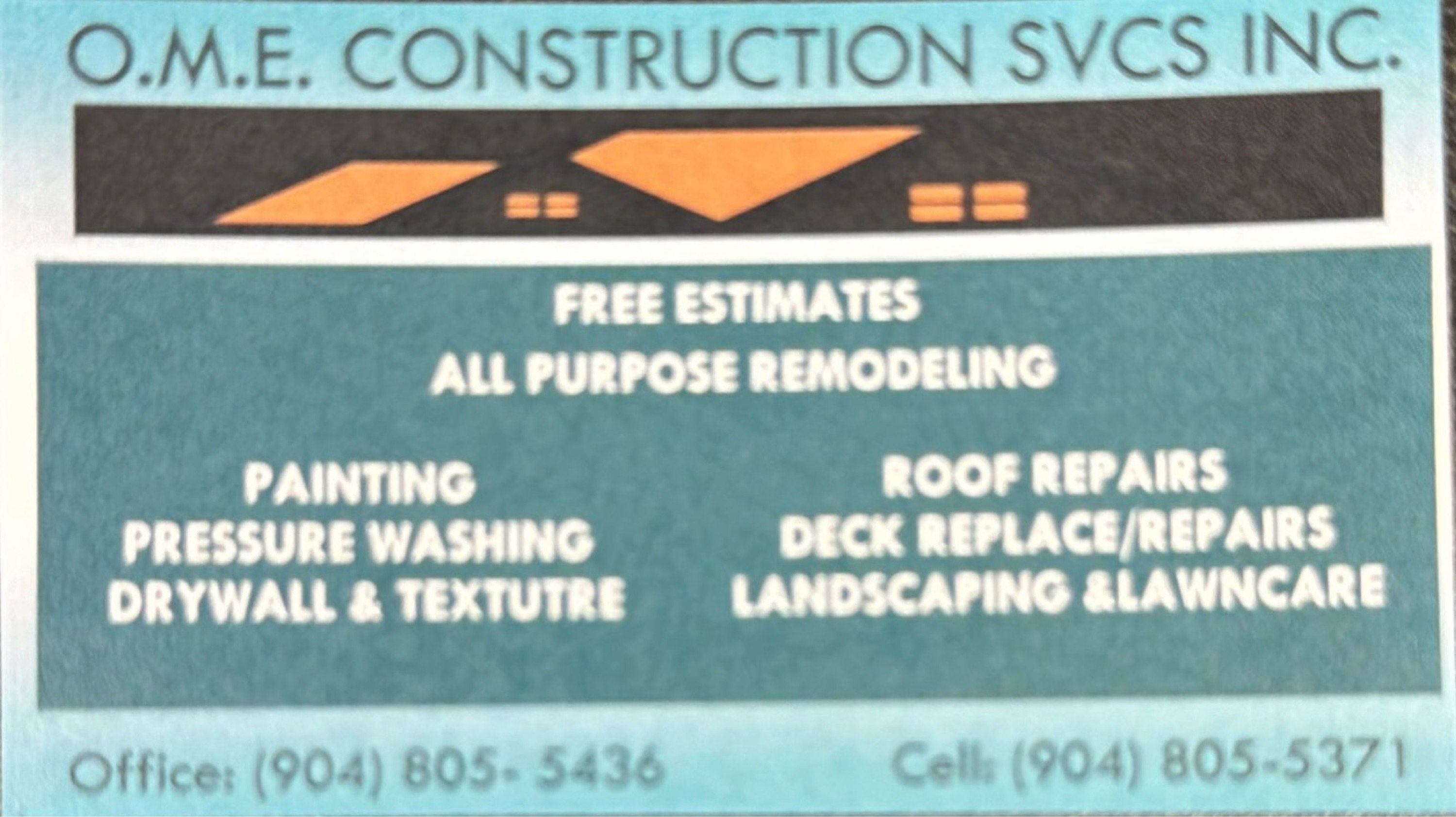 O.M.E. CONSTRUCTION SVCS INC Logo