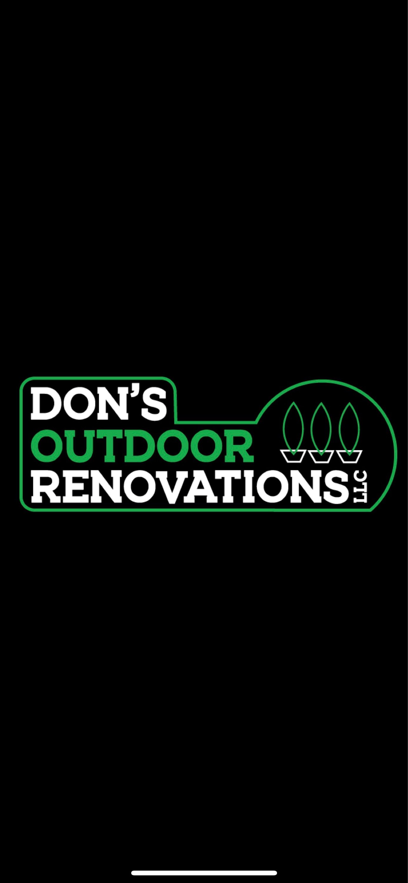 Don's Outdoor Renovations LLC Logo