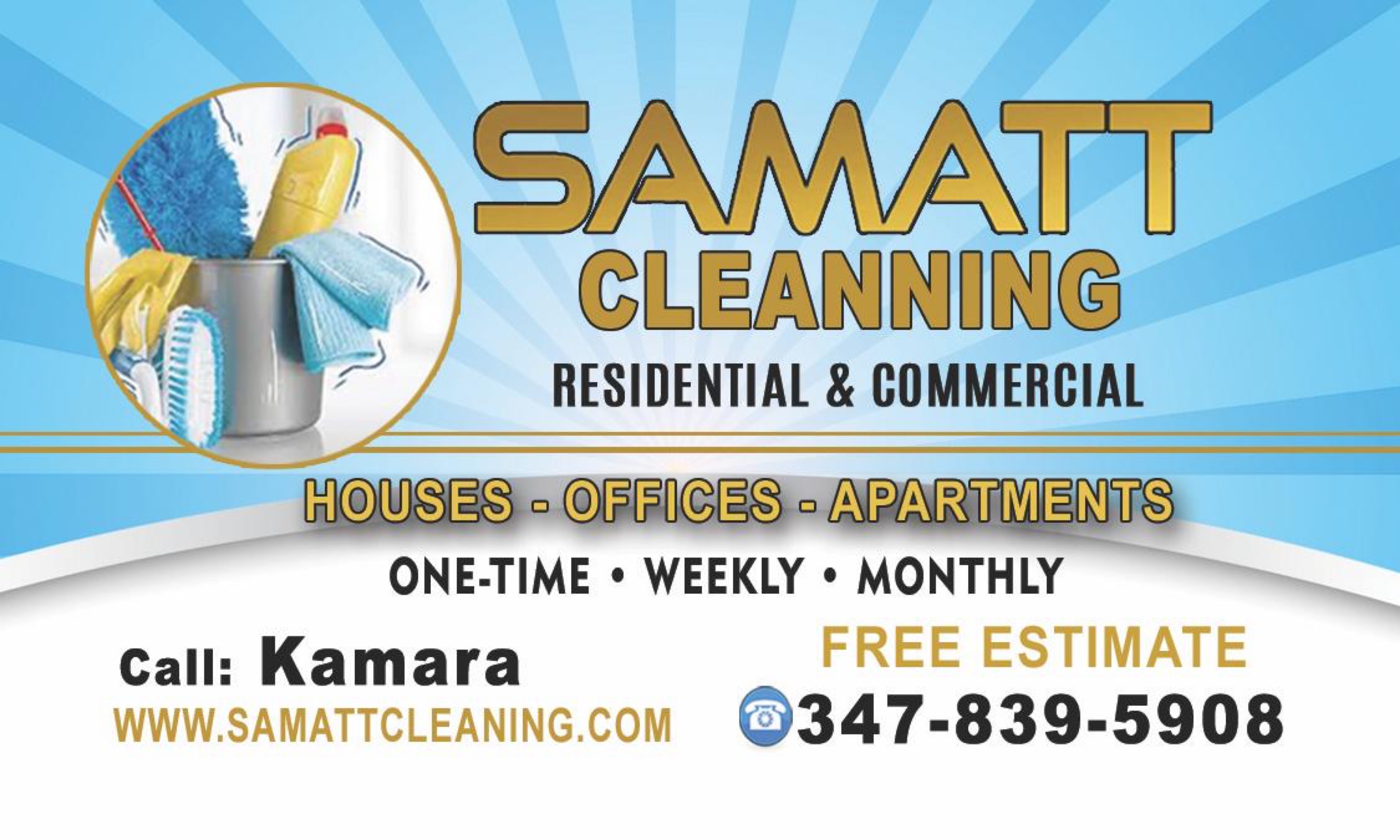 Samatt Cleaning LLC Logo