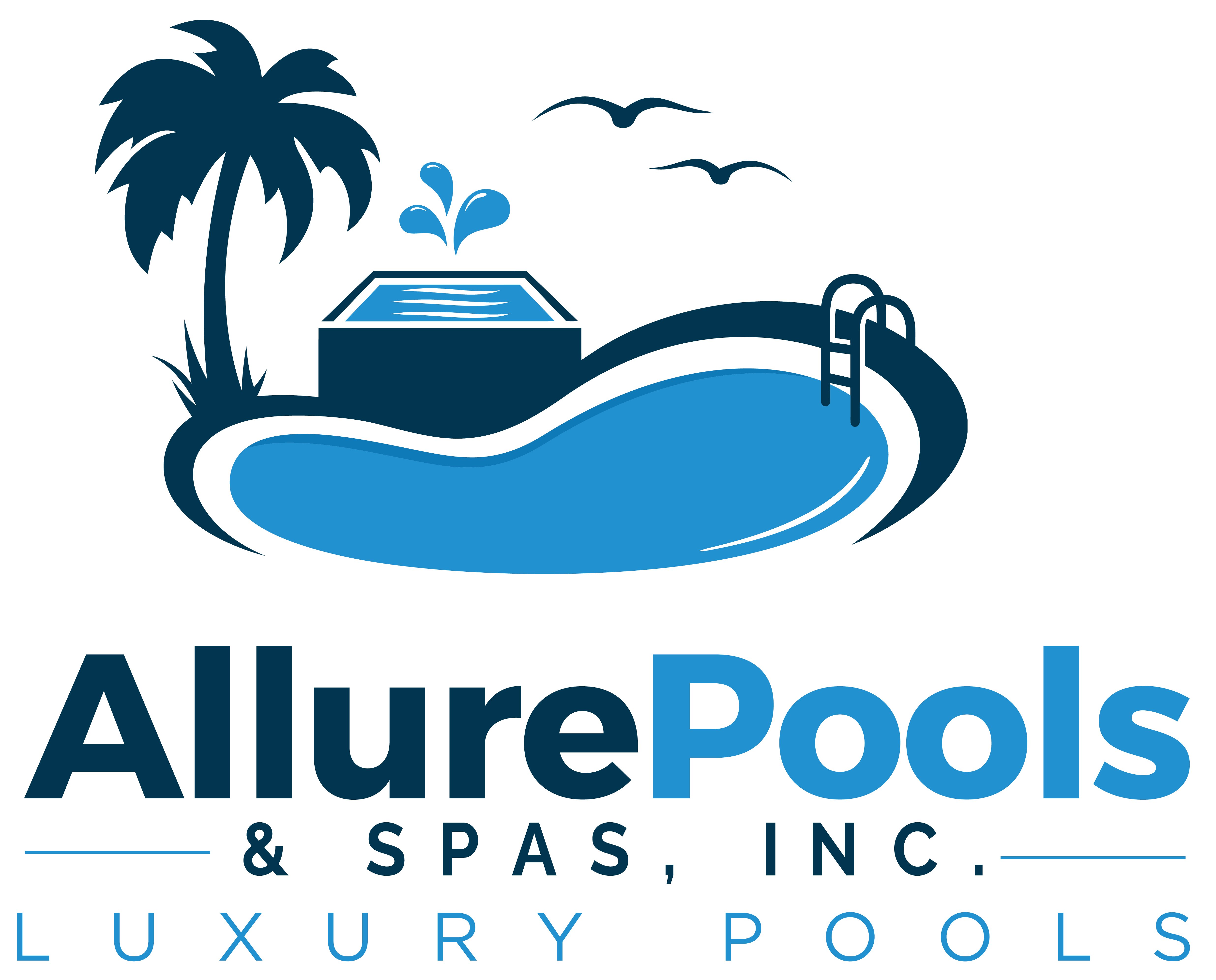 Allure Pools & Spa Logo